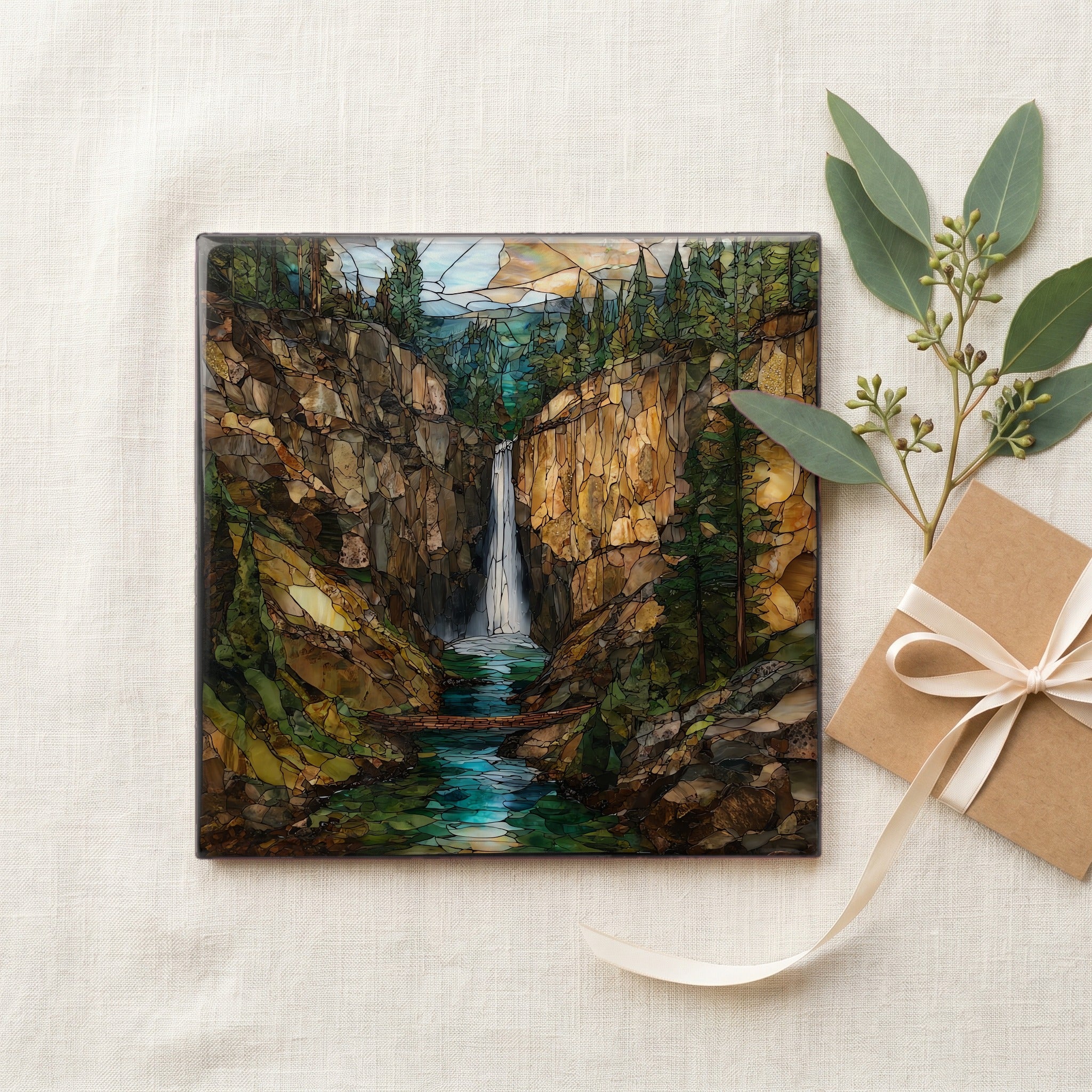 Pine Creek Falls dropping — gifting
