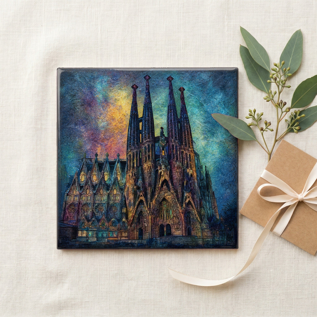 Sagrada Familia Basilica Facade Spires — gifting