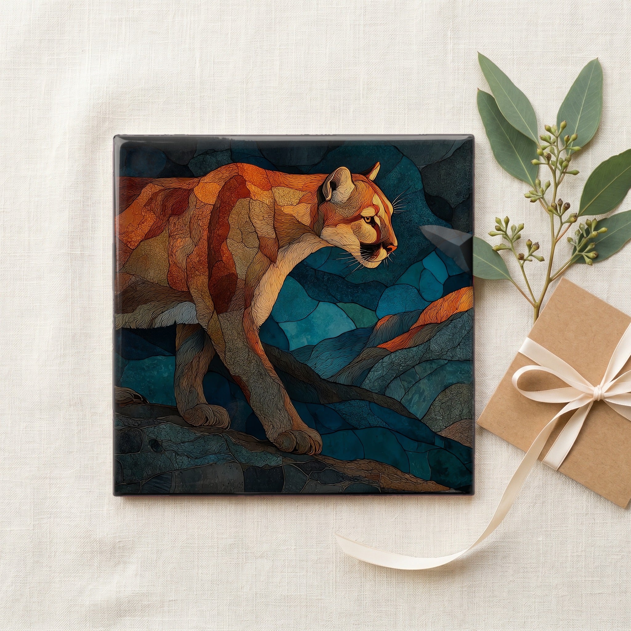 a mountain lion stalking — gifting