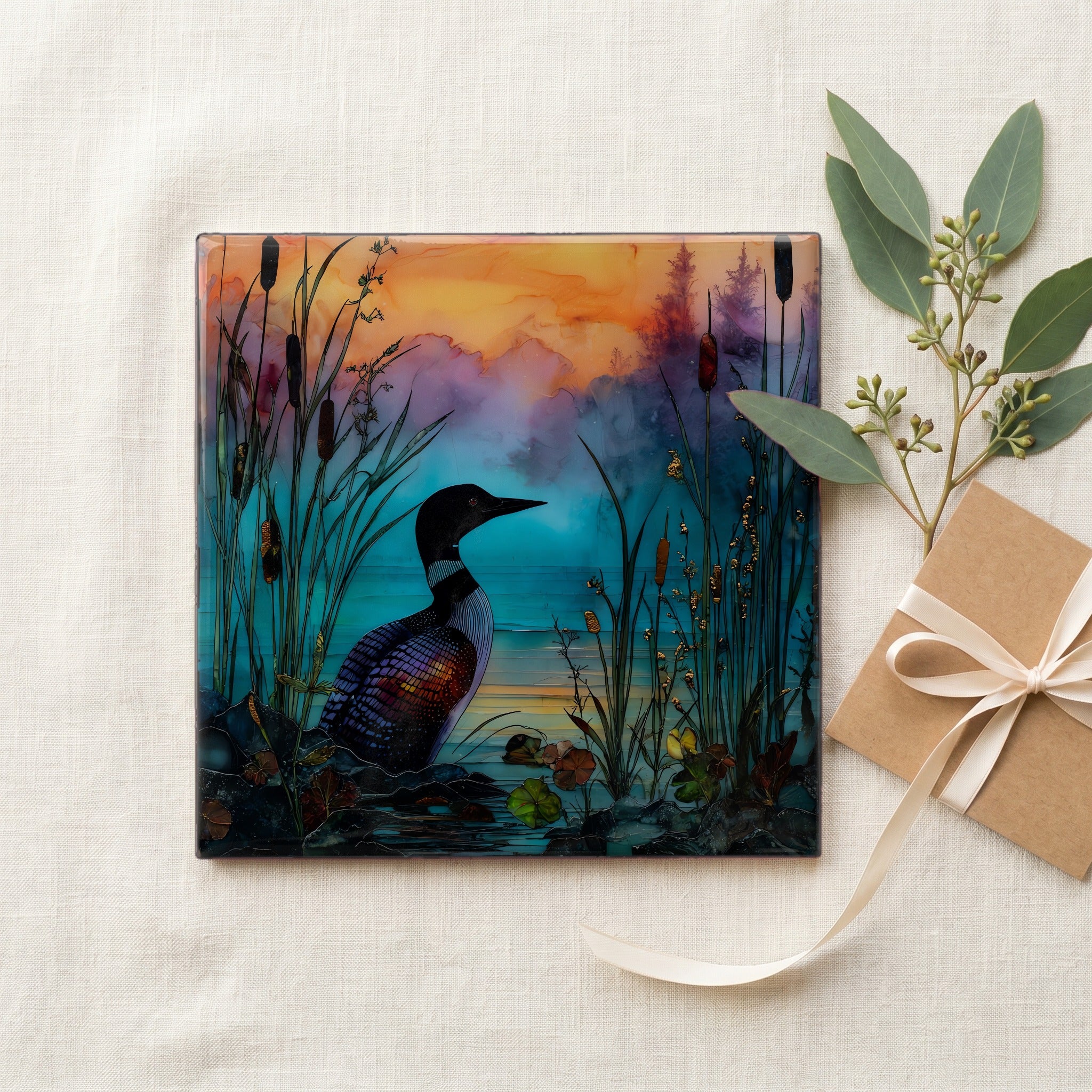 Common Loon on a — gifting