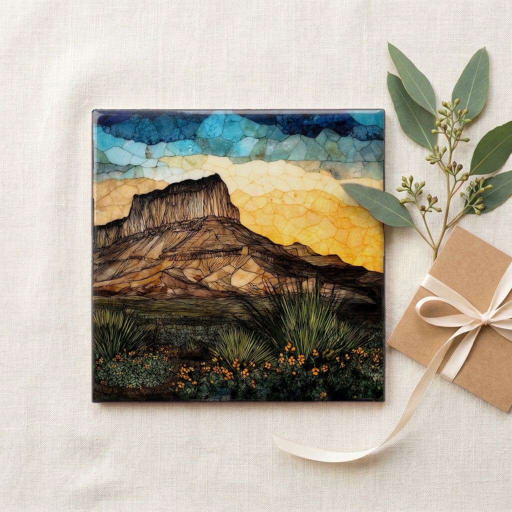 Guadalupe Peak rising — gifting
