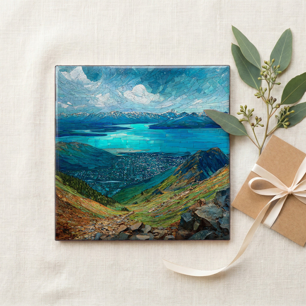 Flattop Mountain summit — gifting