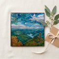 Hunter Mountain summit in — gifting