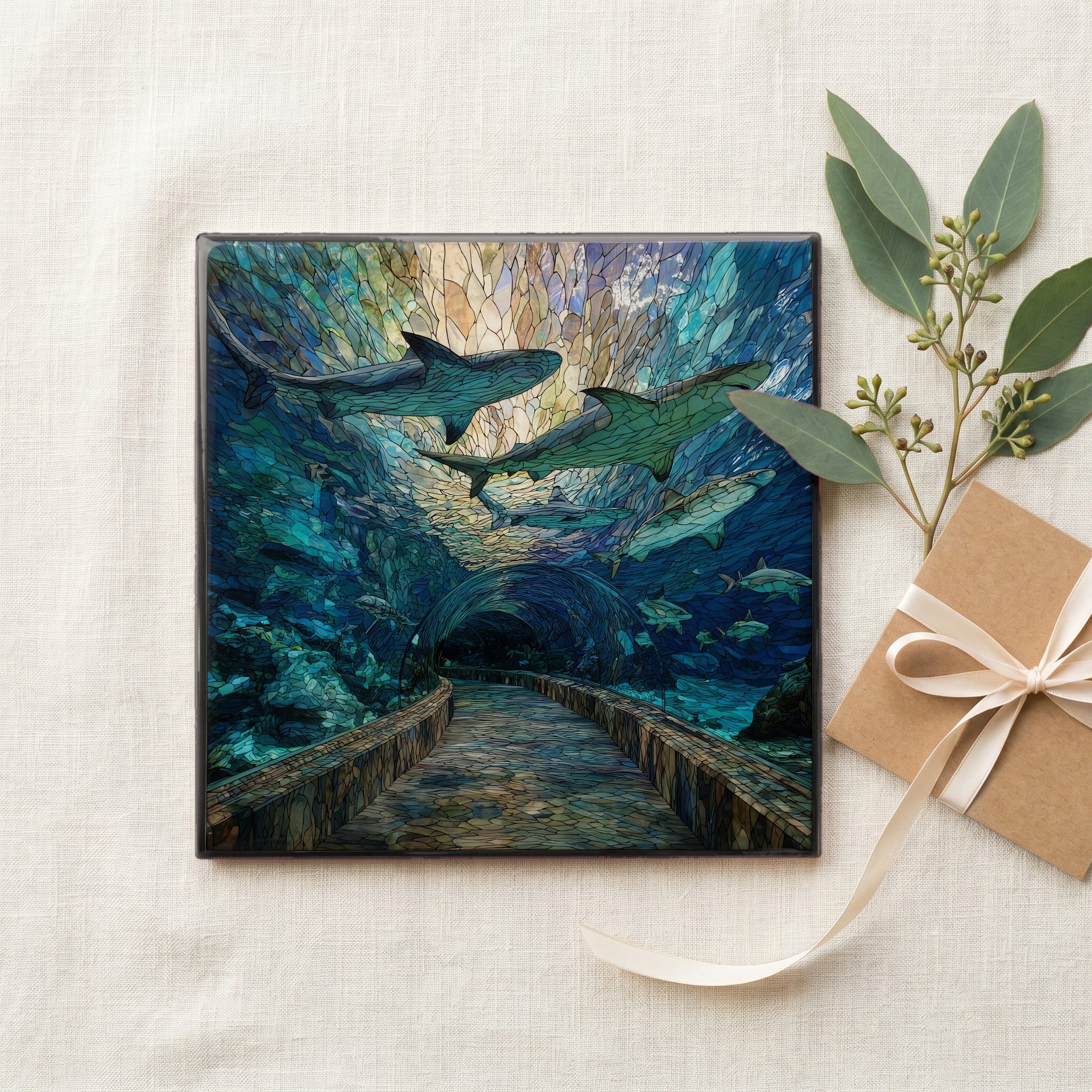 the Adventure Aquarium in — gifting