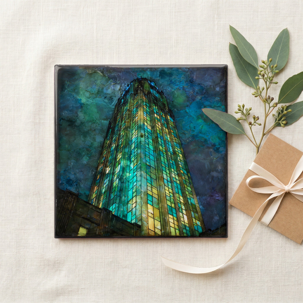 the First National Bank tower — gifting