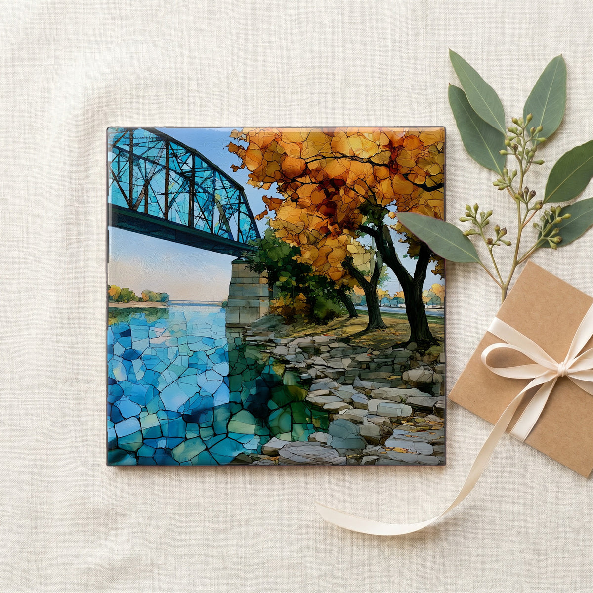 the Missouri River riverfront — gifting