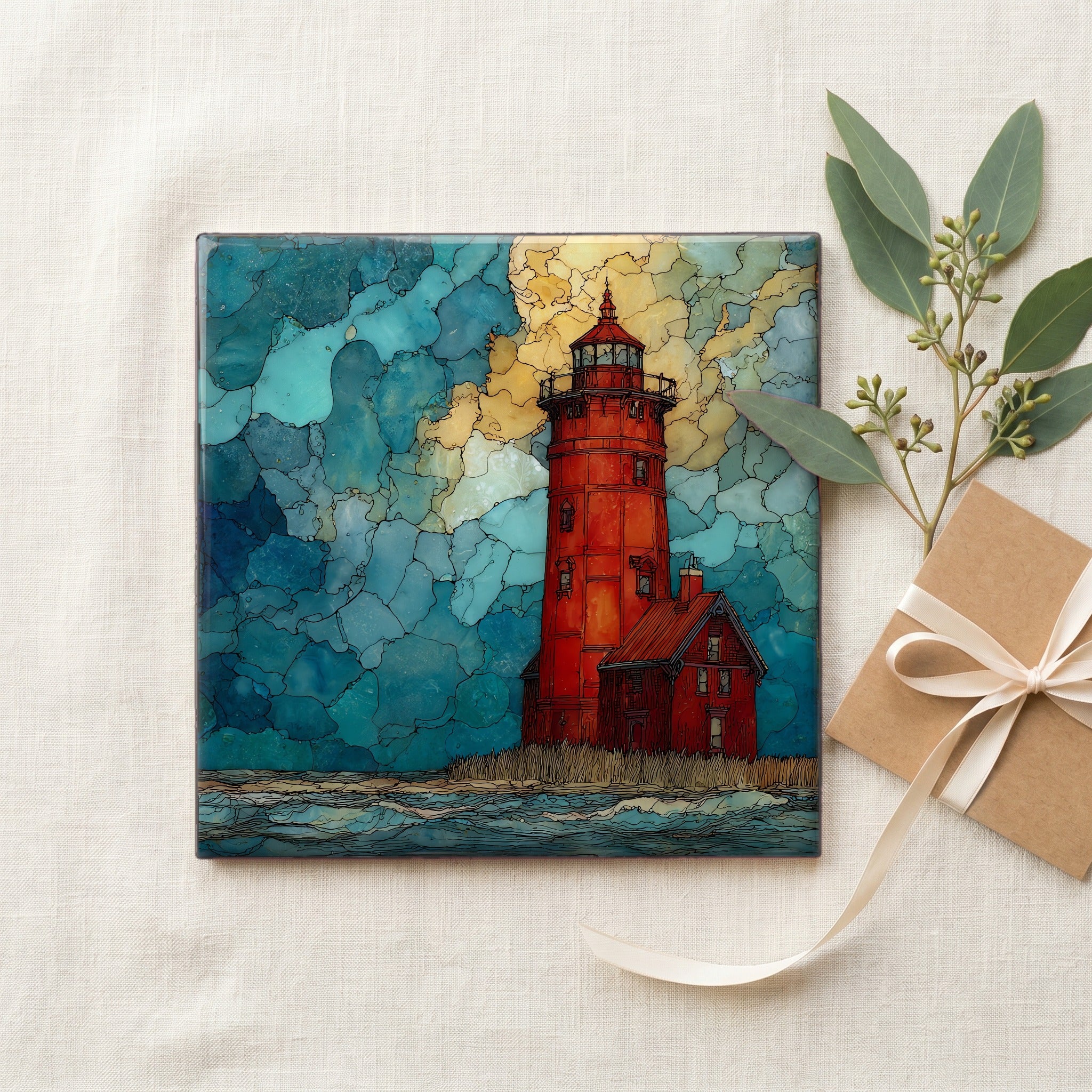 the Holland Big Red Lighthouse — gifting