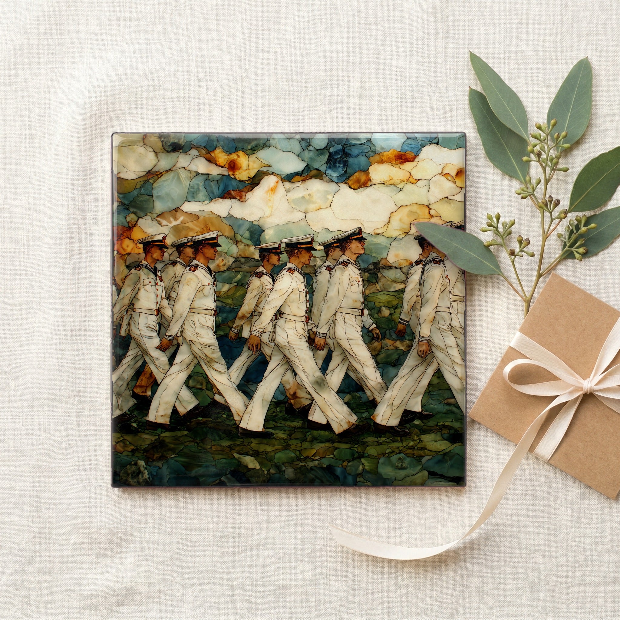 a Naval Academy plebe parade in — gifting
