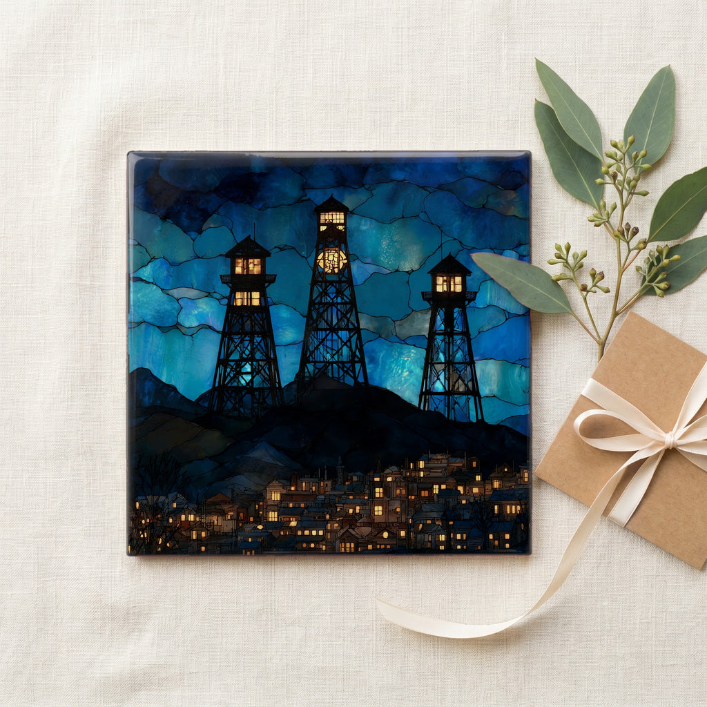 the Butte gallows-frame headframes — gifting