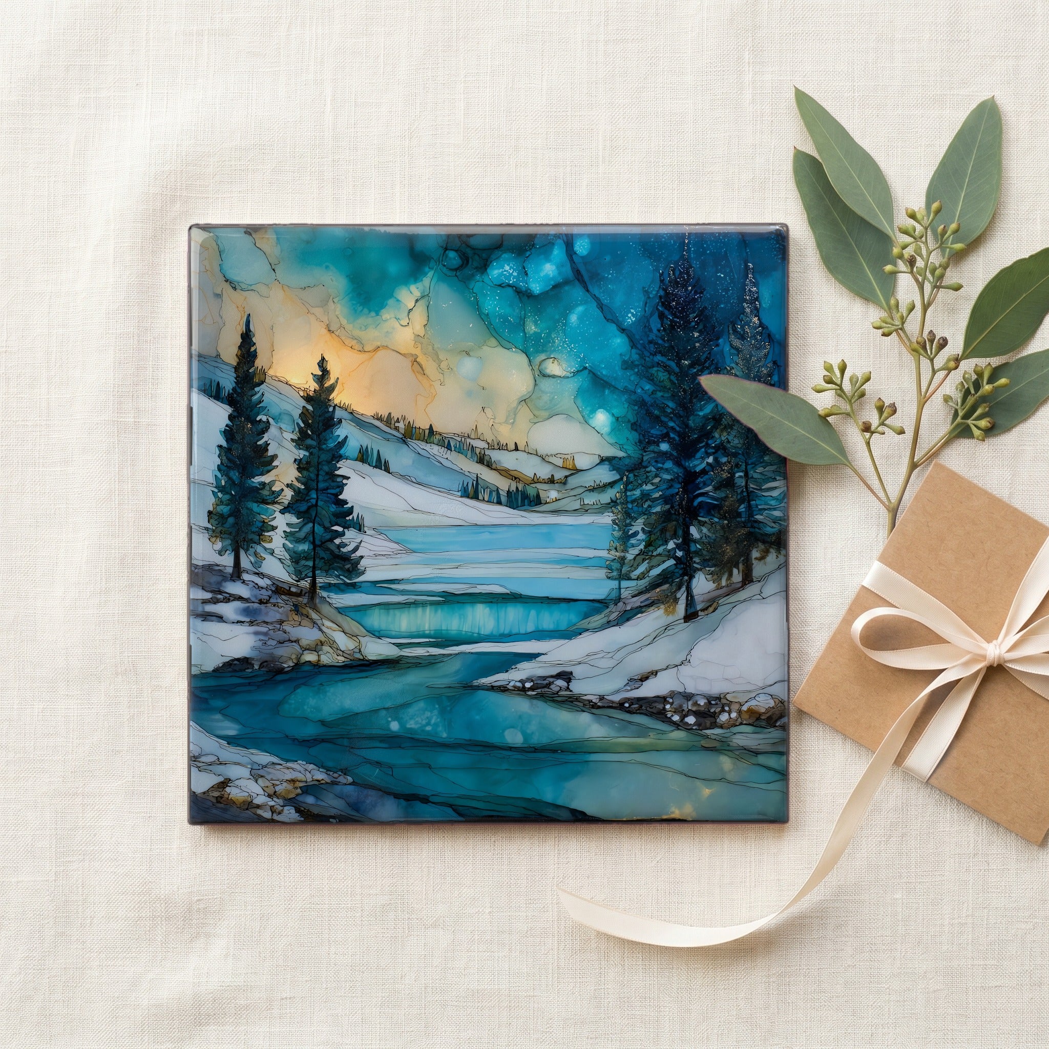 Boundary Waters frozen lake — gifting
