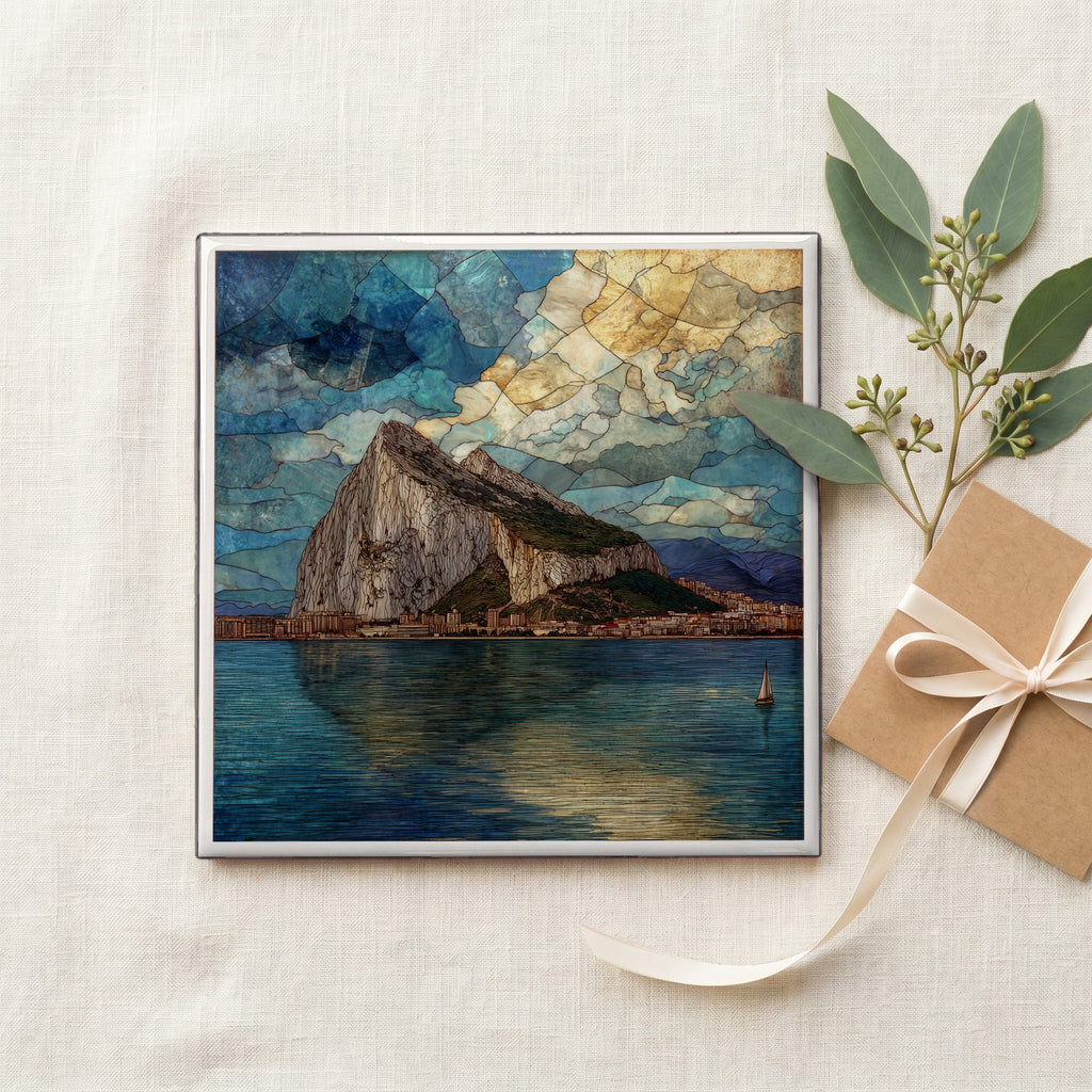 Gibraltar Rock View From la Linea — gifting