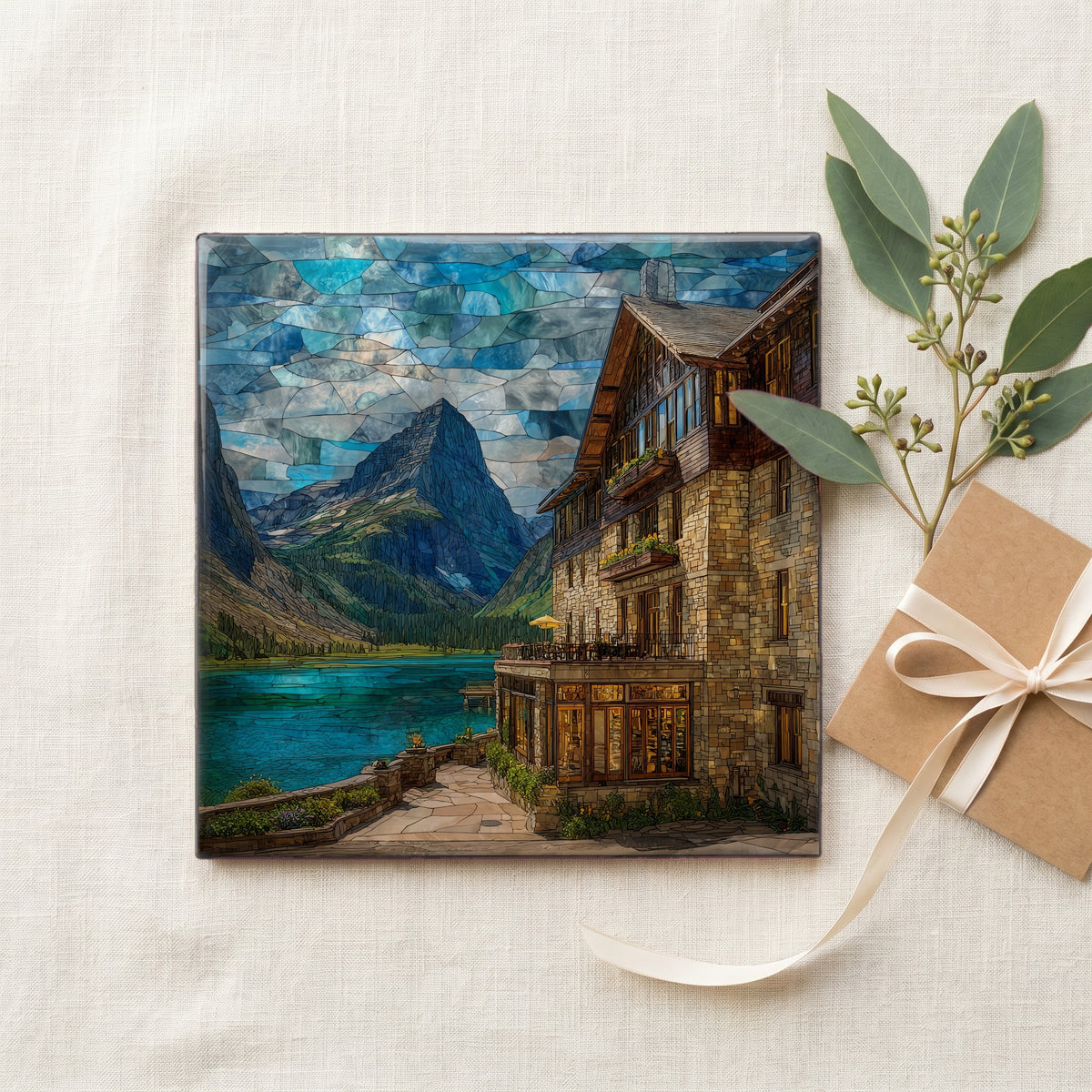 the Many Glacier Hotel — gifting