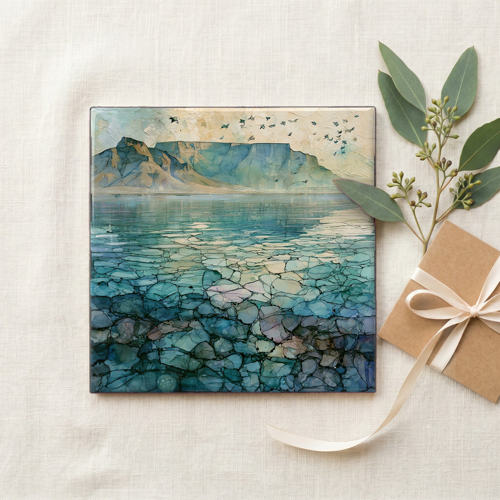 Table Mountain seen far — gifting