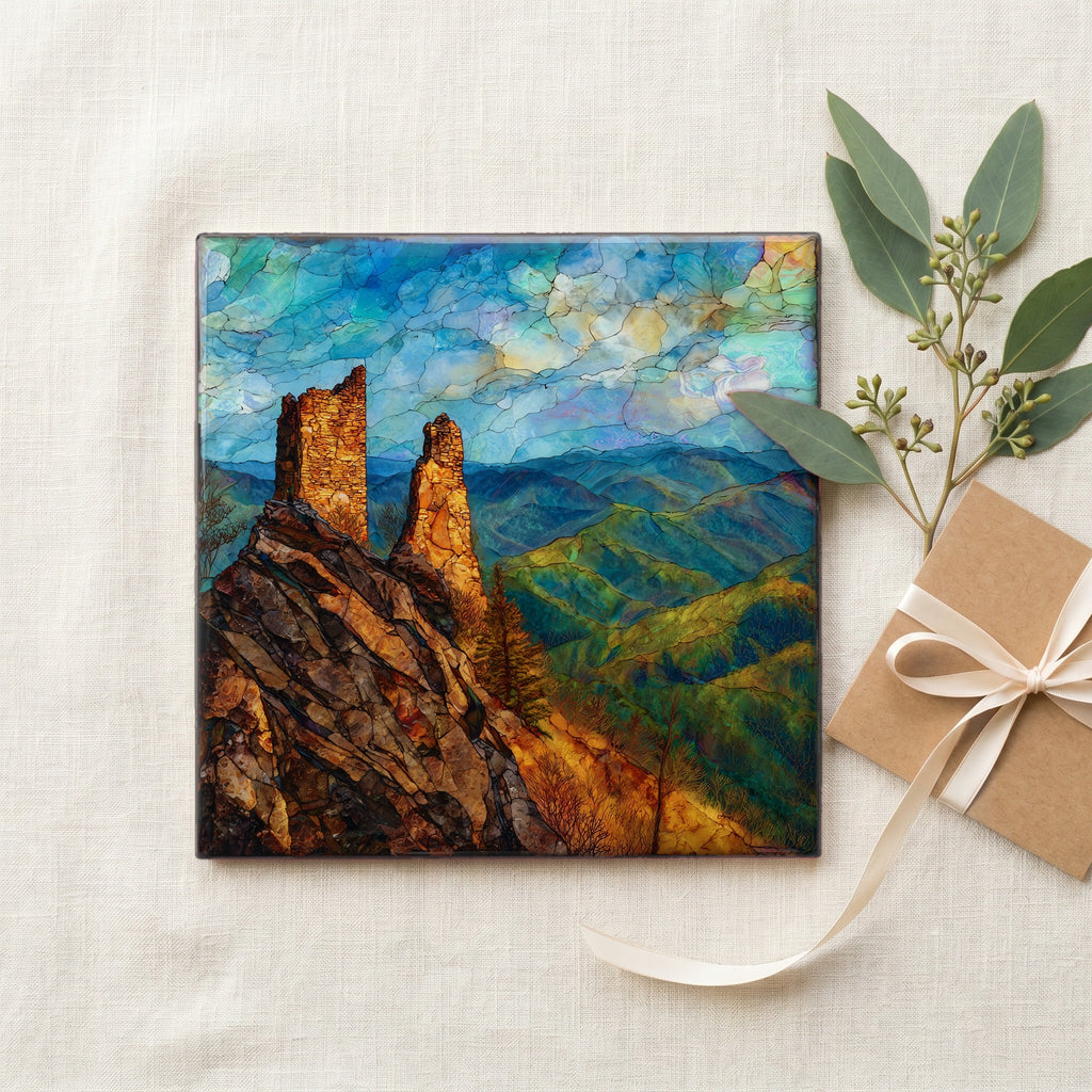 the Chimney Tops summit — gifting