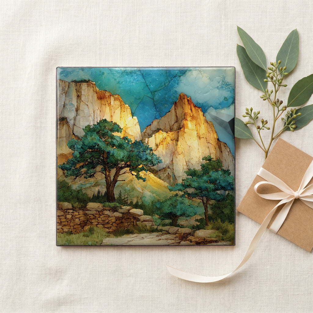 the West Temple peak — gifting