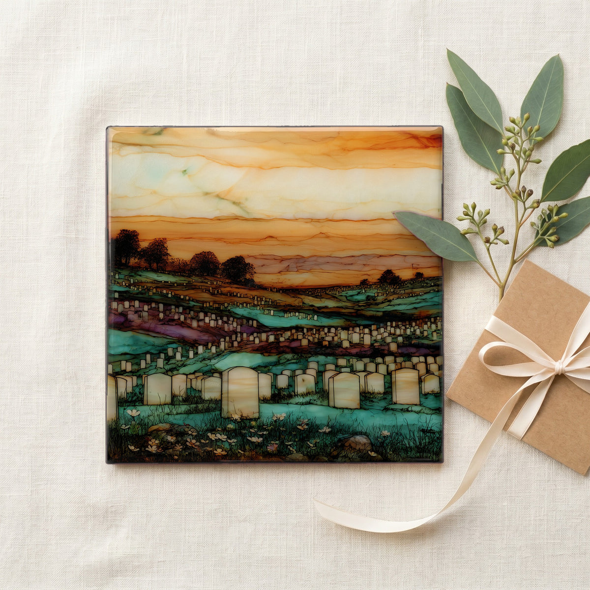 Antietam National Cemetery rows — gifting