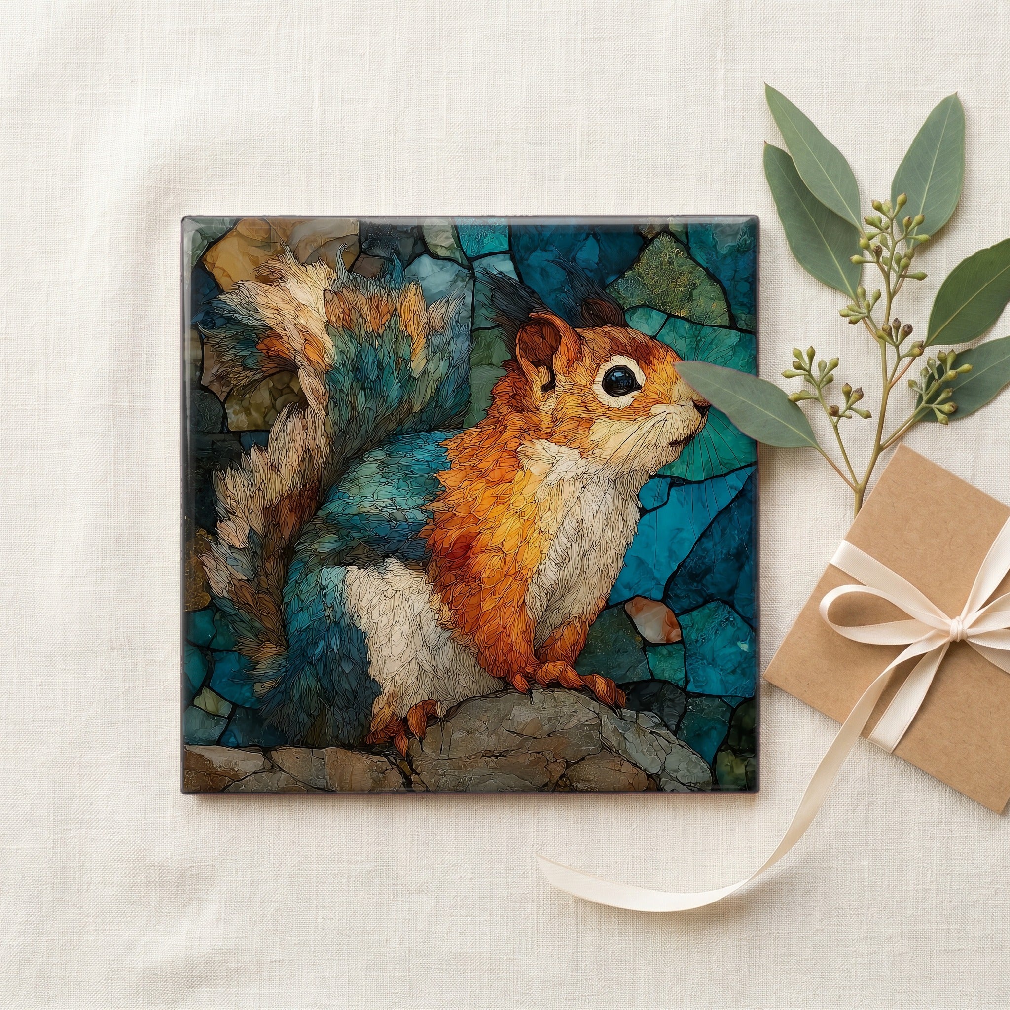 a Kaibab squirrel on the North Rim — gifting