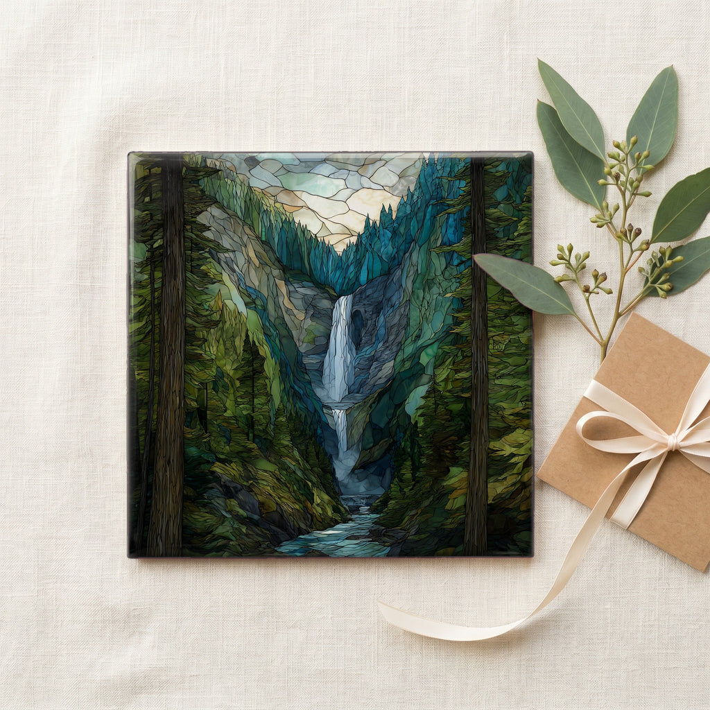 Bridal Veil Falls cascading — gifting