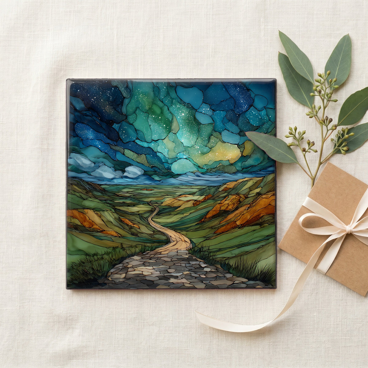 the Loess Hills Scenic Byway winding — gifting