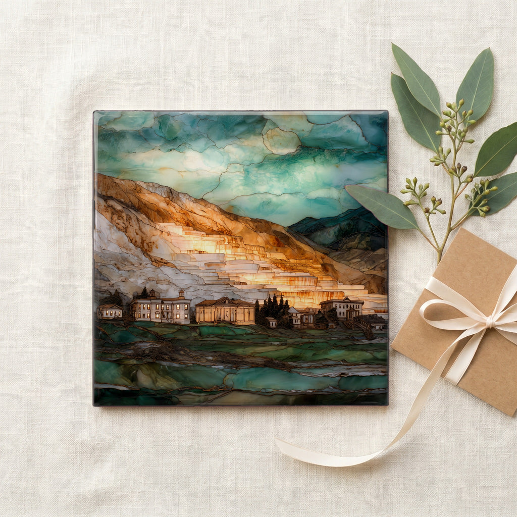 the Mammoth Hot Springs — gifting
