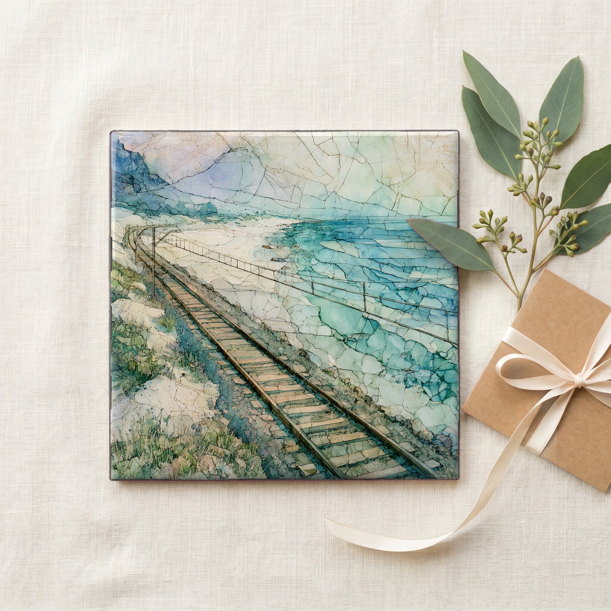 a False Bay beach of white — gifting