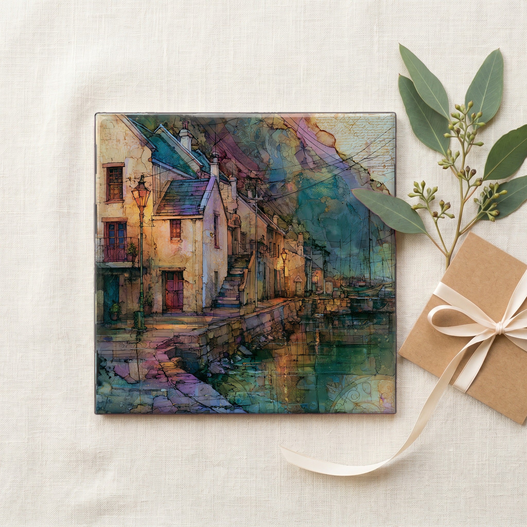 old fisherman's cottages stepping — gifting