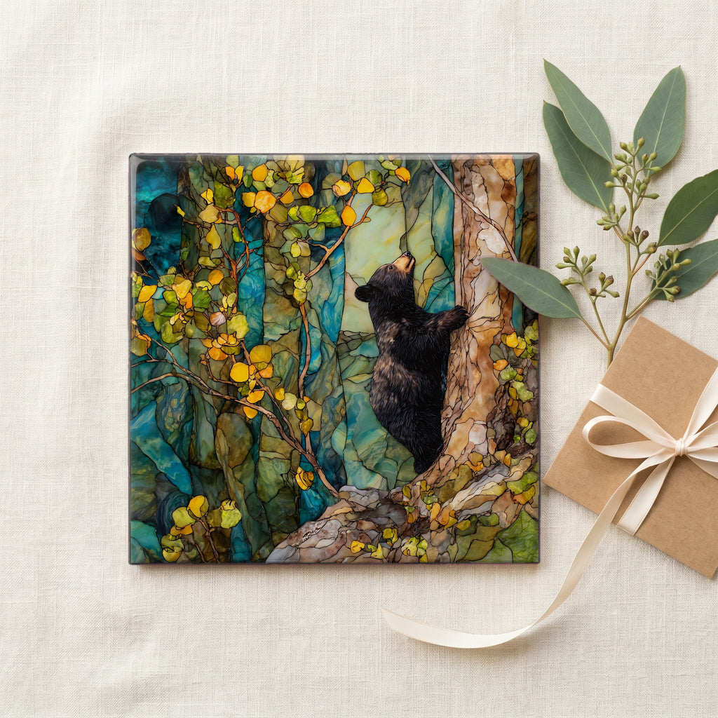 a black bear foraging — gifting