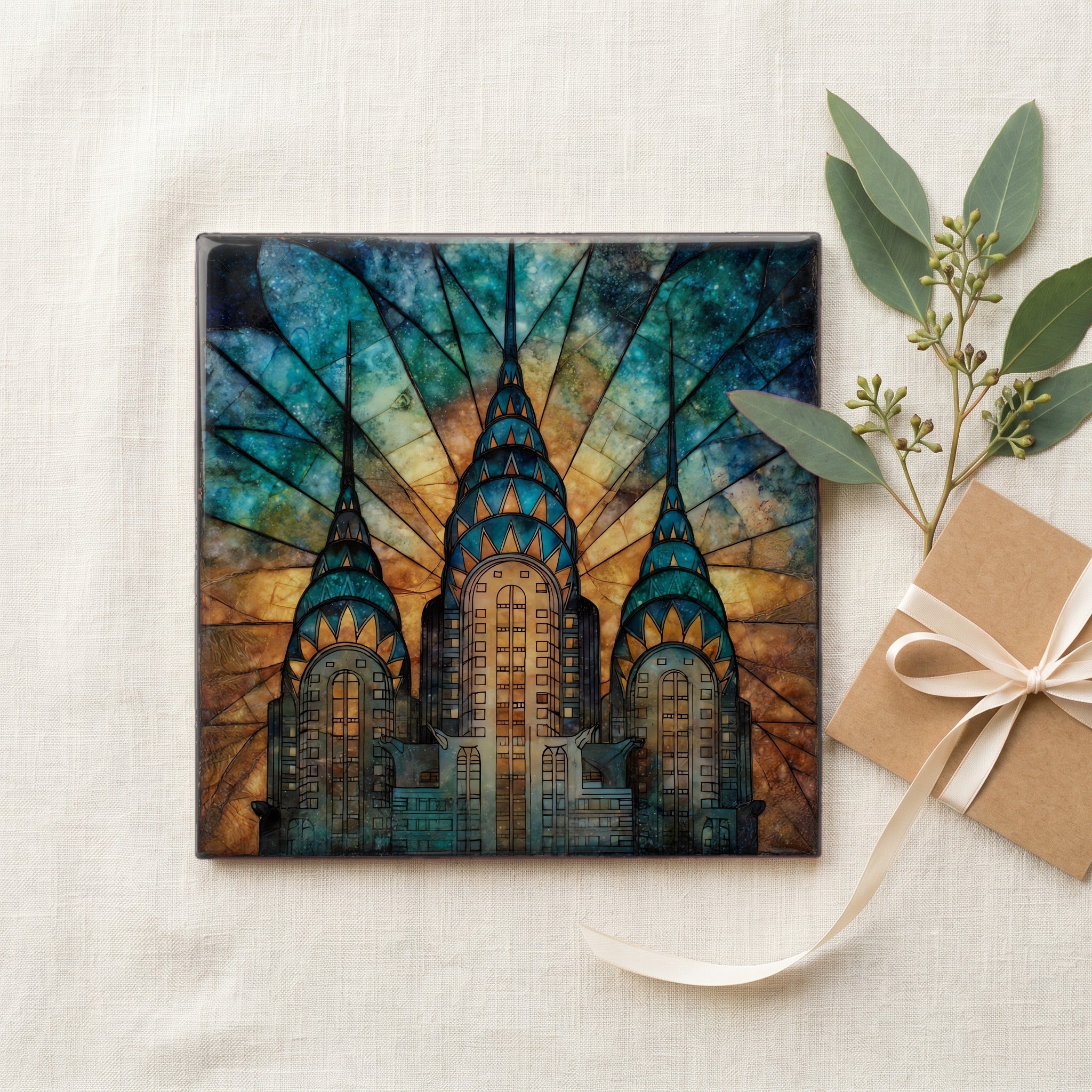 the Chrysler Building crown — gifting