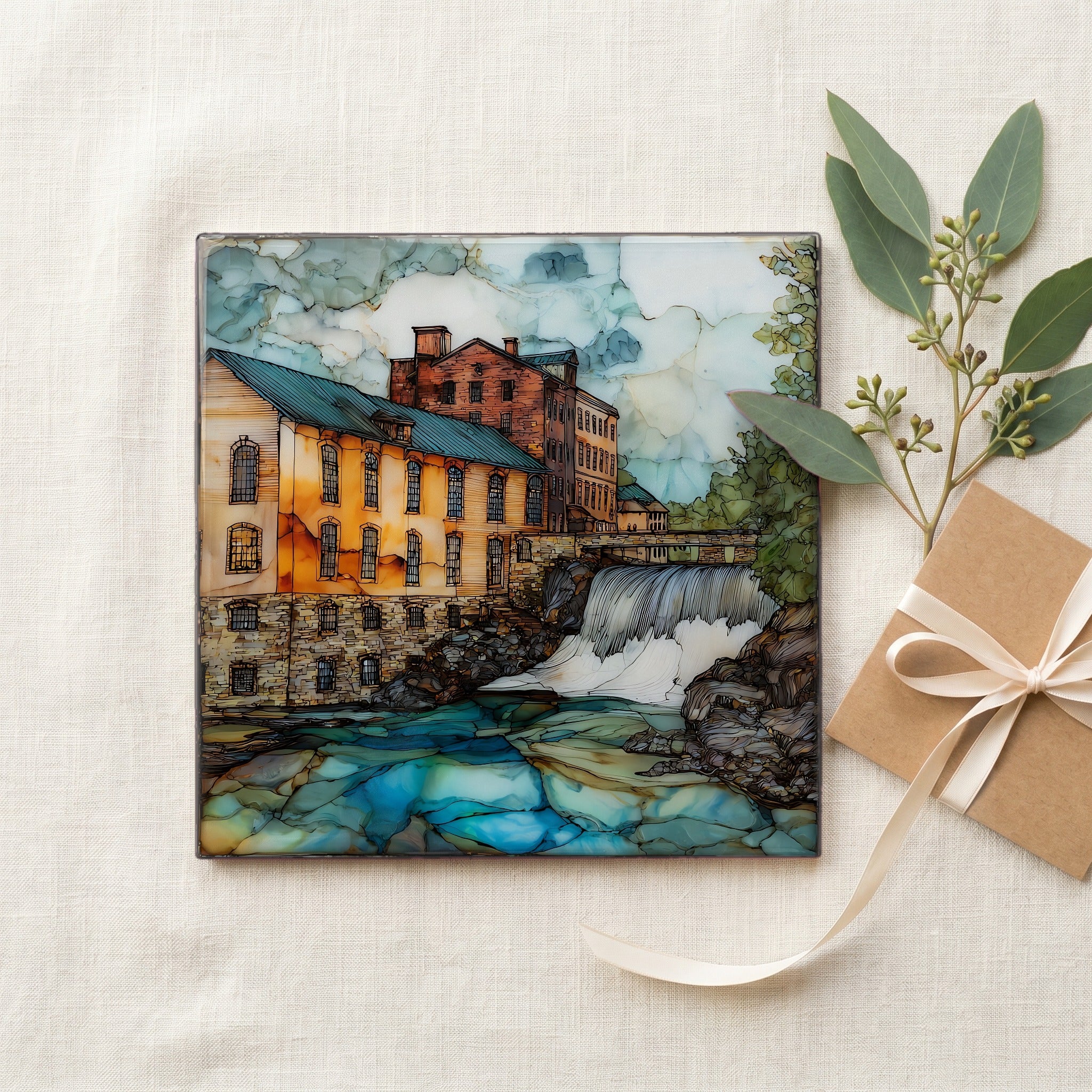 the Simon Pearce Glass Mill in — gifting