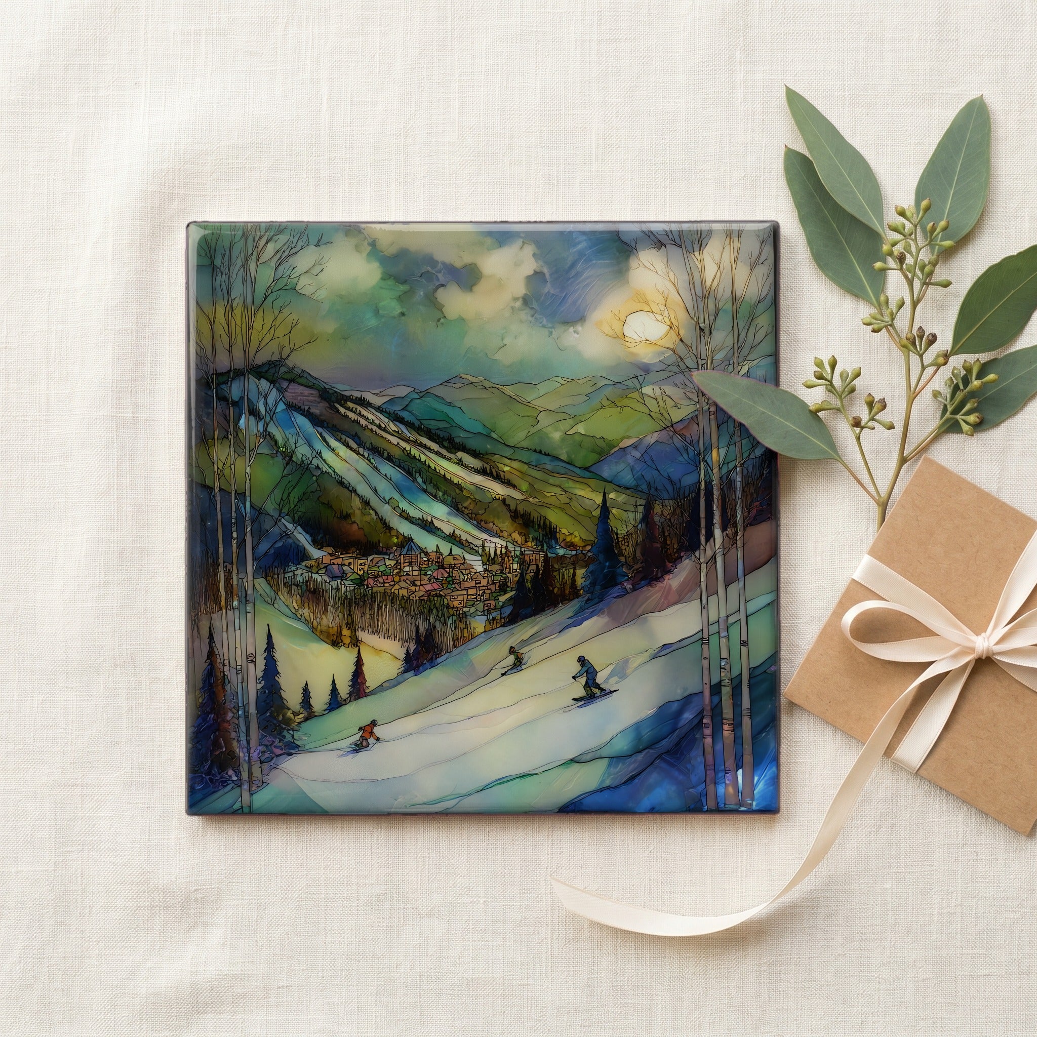 Angel Fire ski mountain — gifting