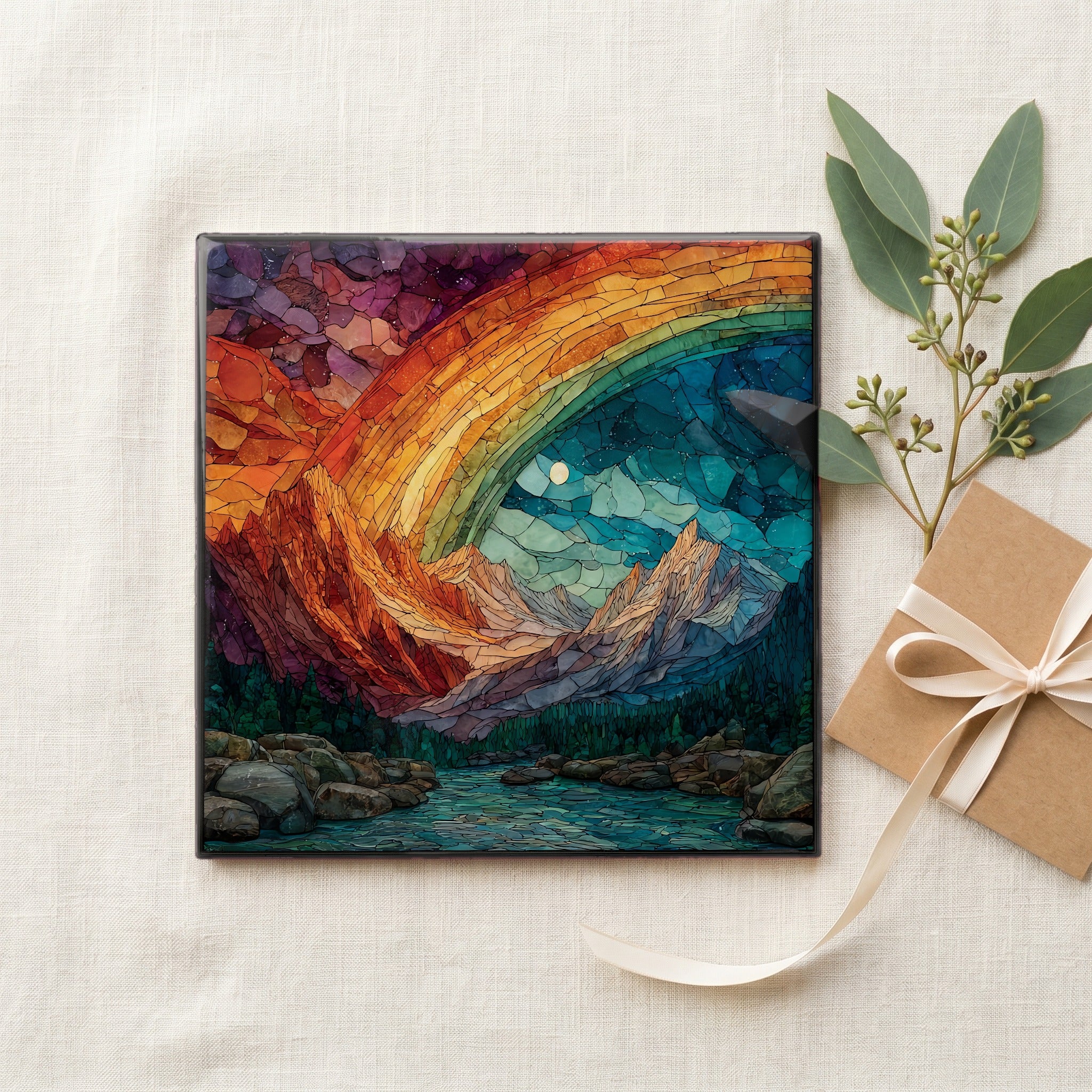 a Zion rainbow after — gifting