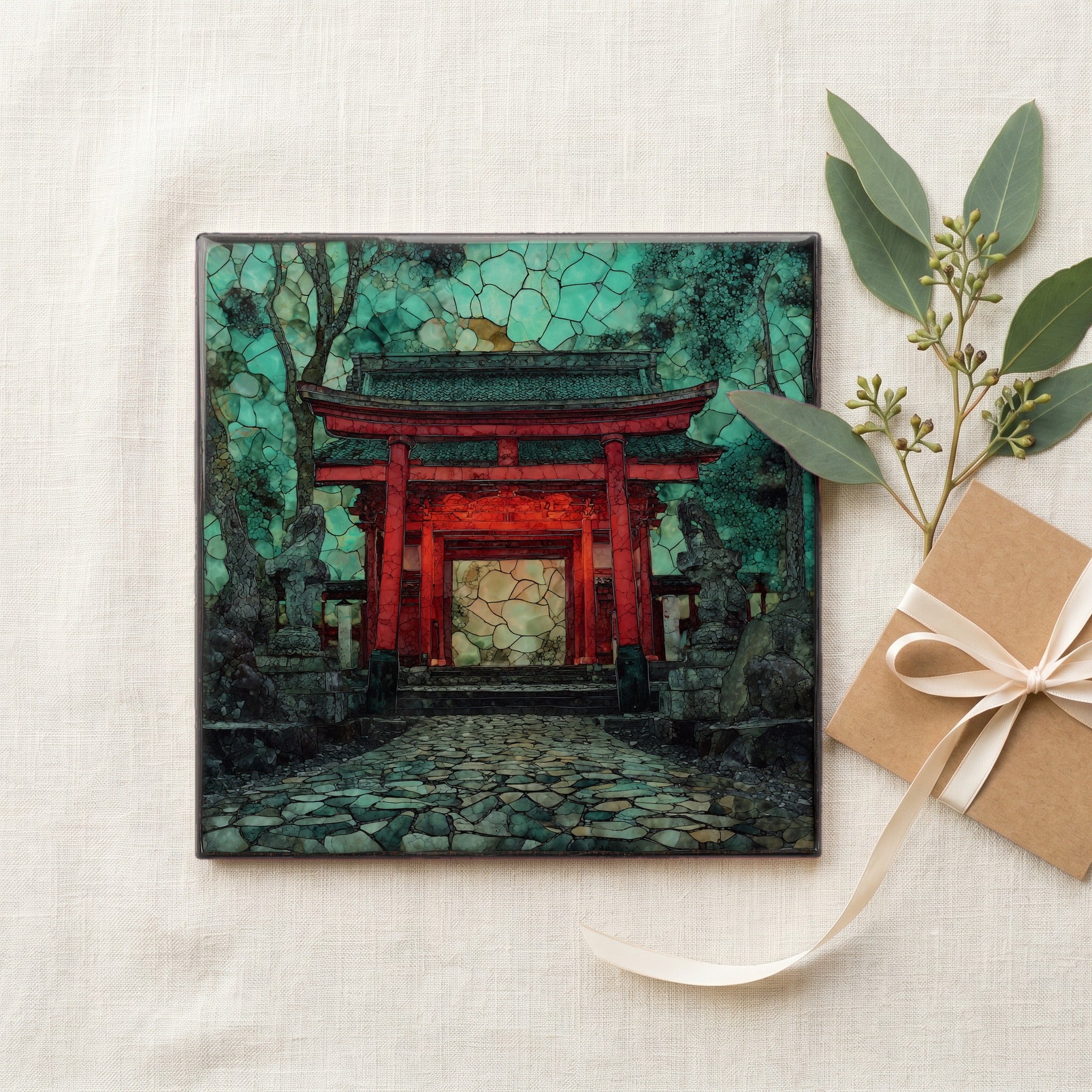 Imamiya Shrine Red Gate — gifting