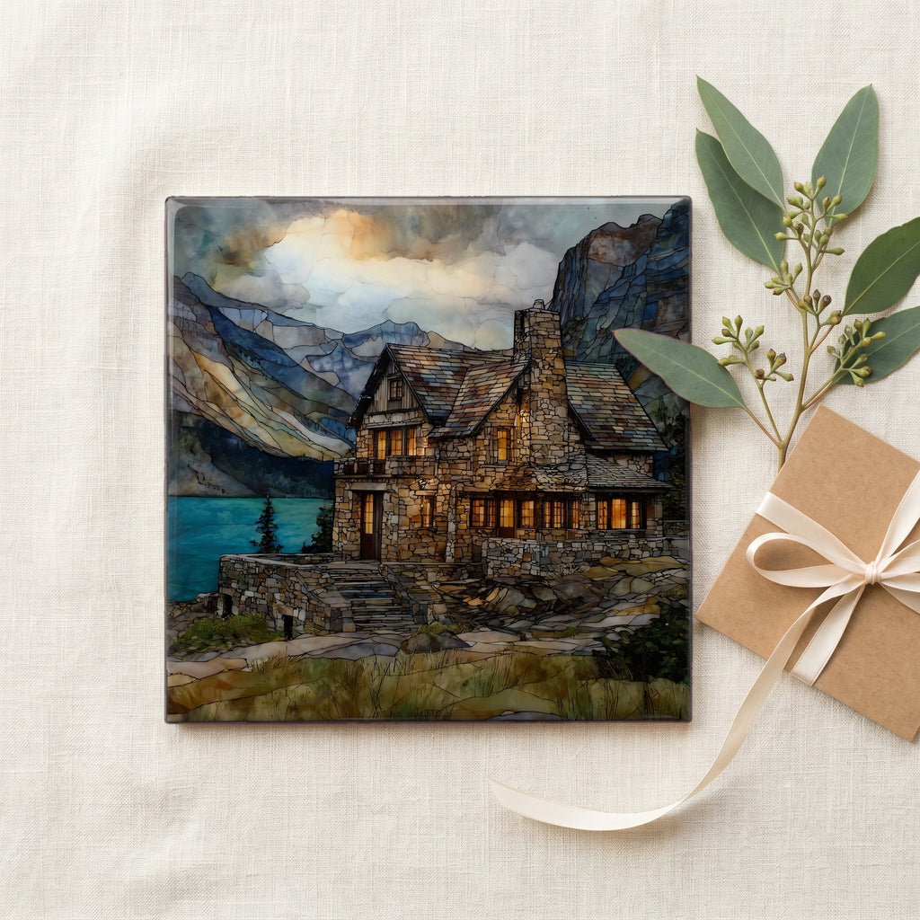 the Granite Park Chalet on a high alpine — gifting