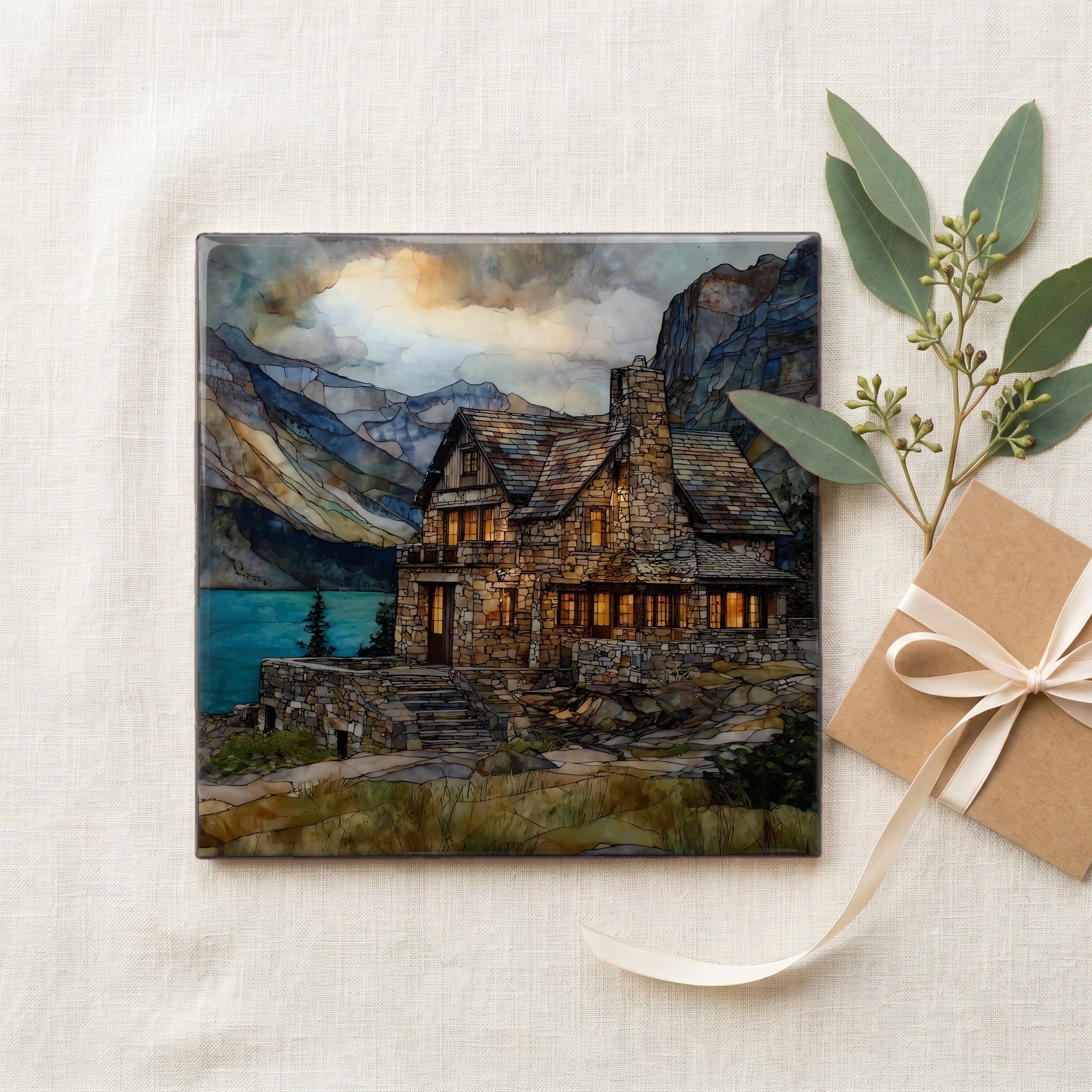 the Granite Park Chalet on a high alpine — gifting