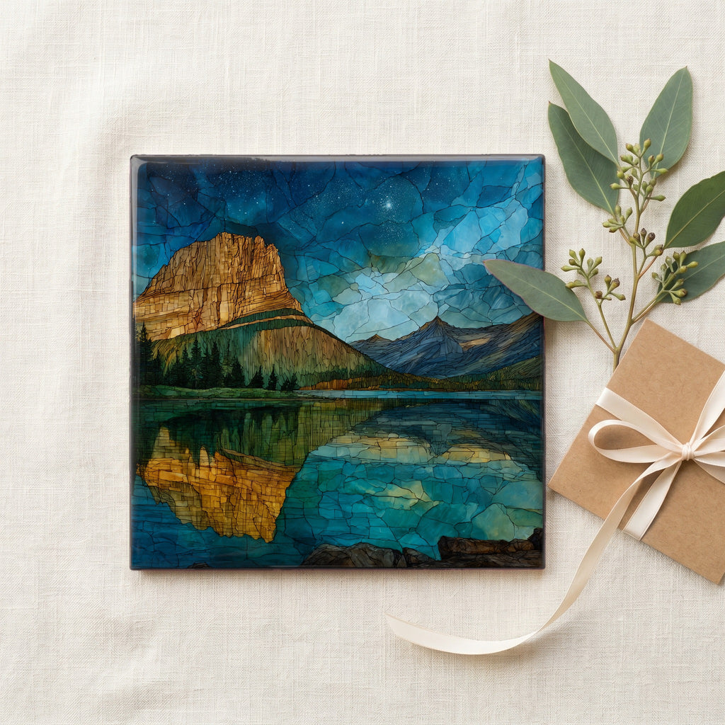 Lake Josephine reflecting Angel Wing and — gifting