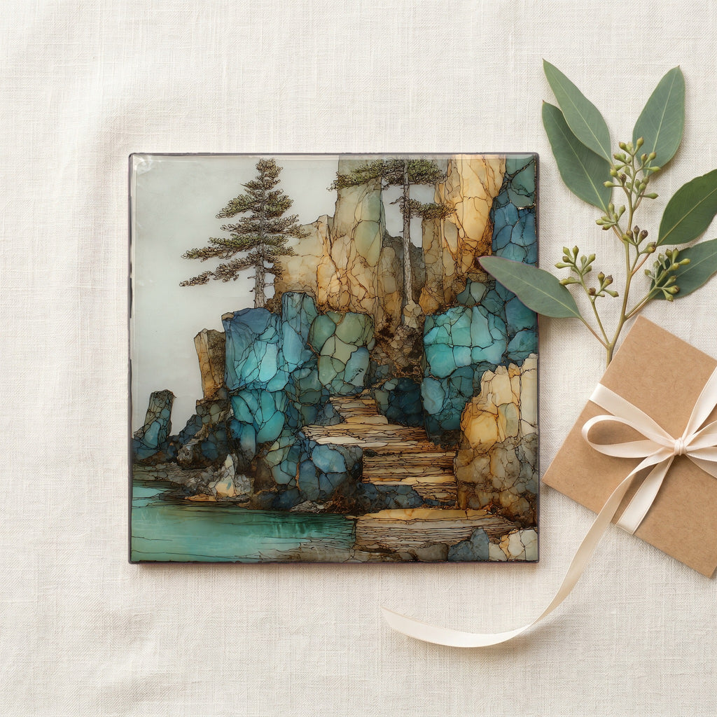 the Sam's Point ice caves in — gifting