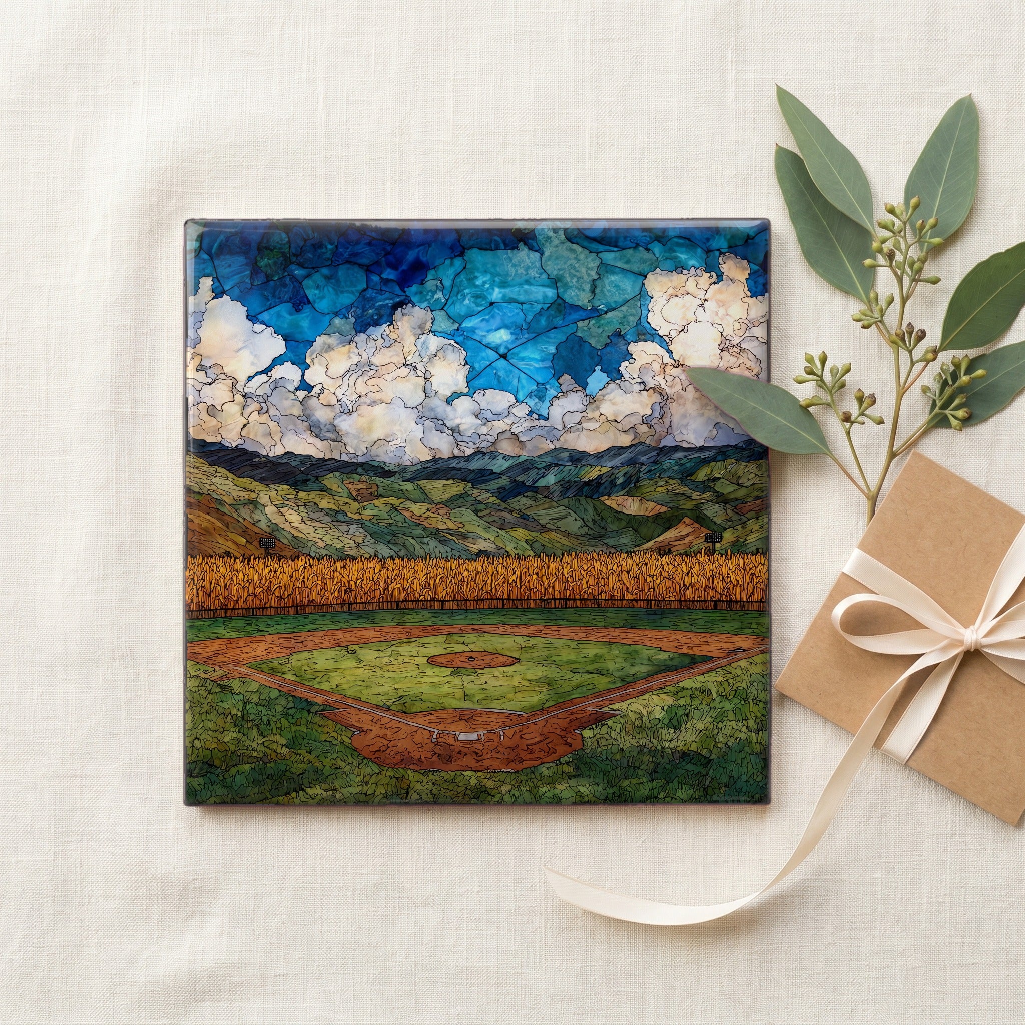 the Field of Dreams baseball diamond — gifting