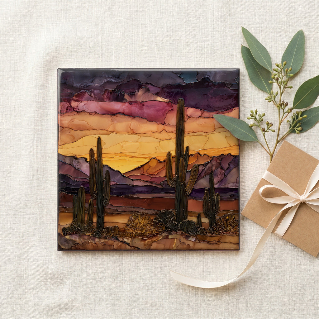 Saguaro East at sunset Saguaro National Park — gifting
