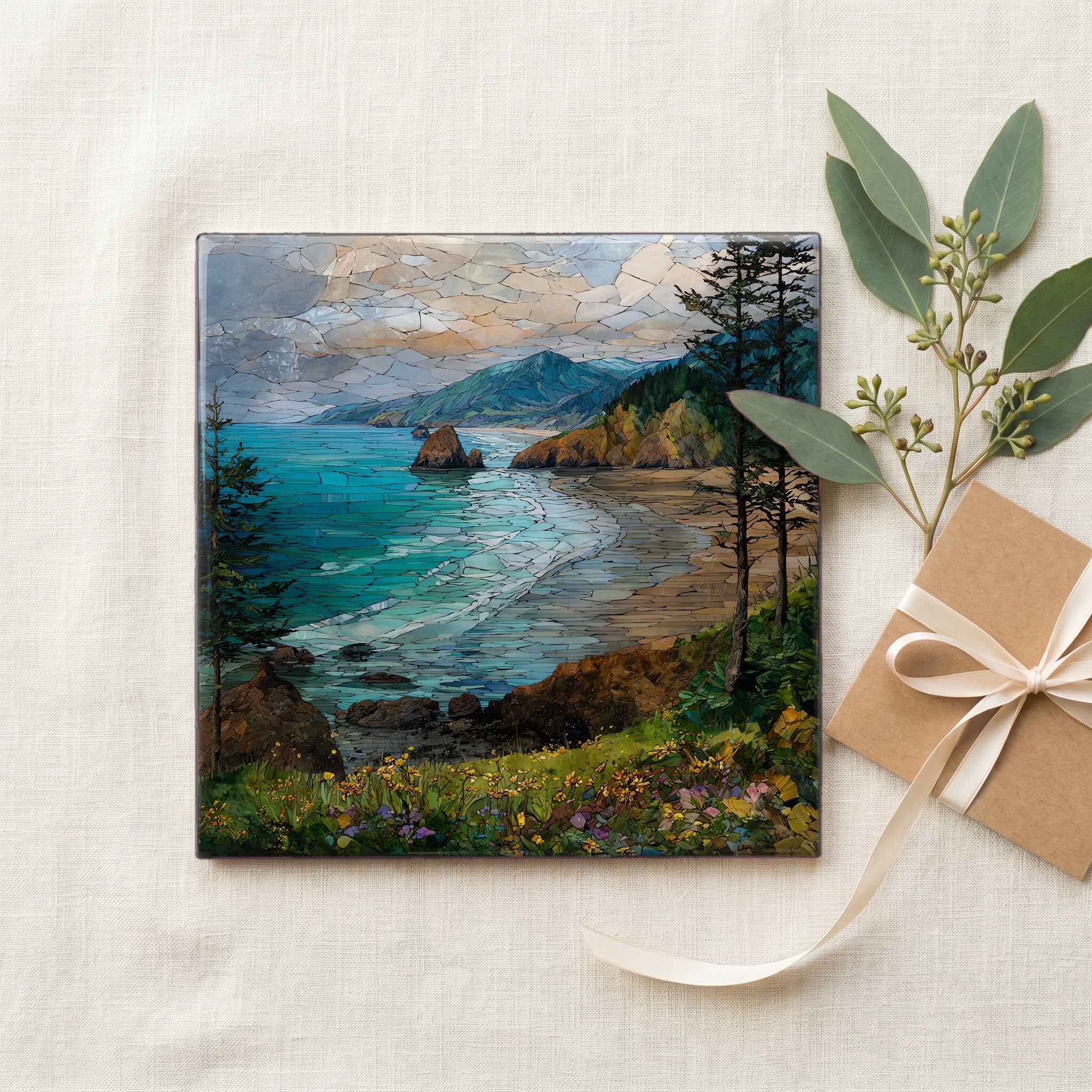 the Ecola State Park headland — gifting