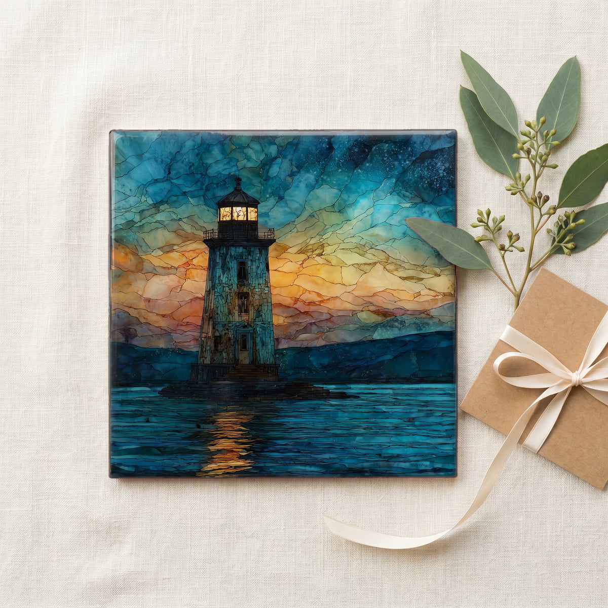 the Munising East Channel Light on — gifting
