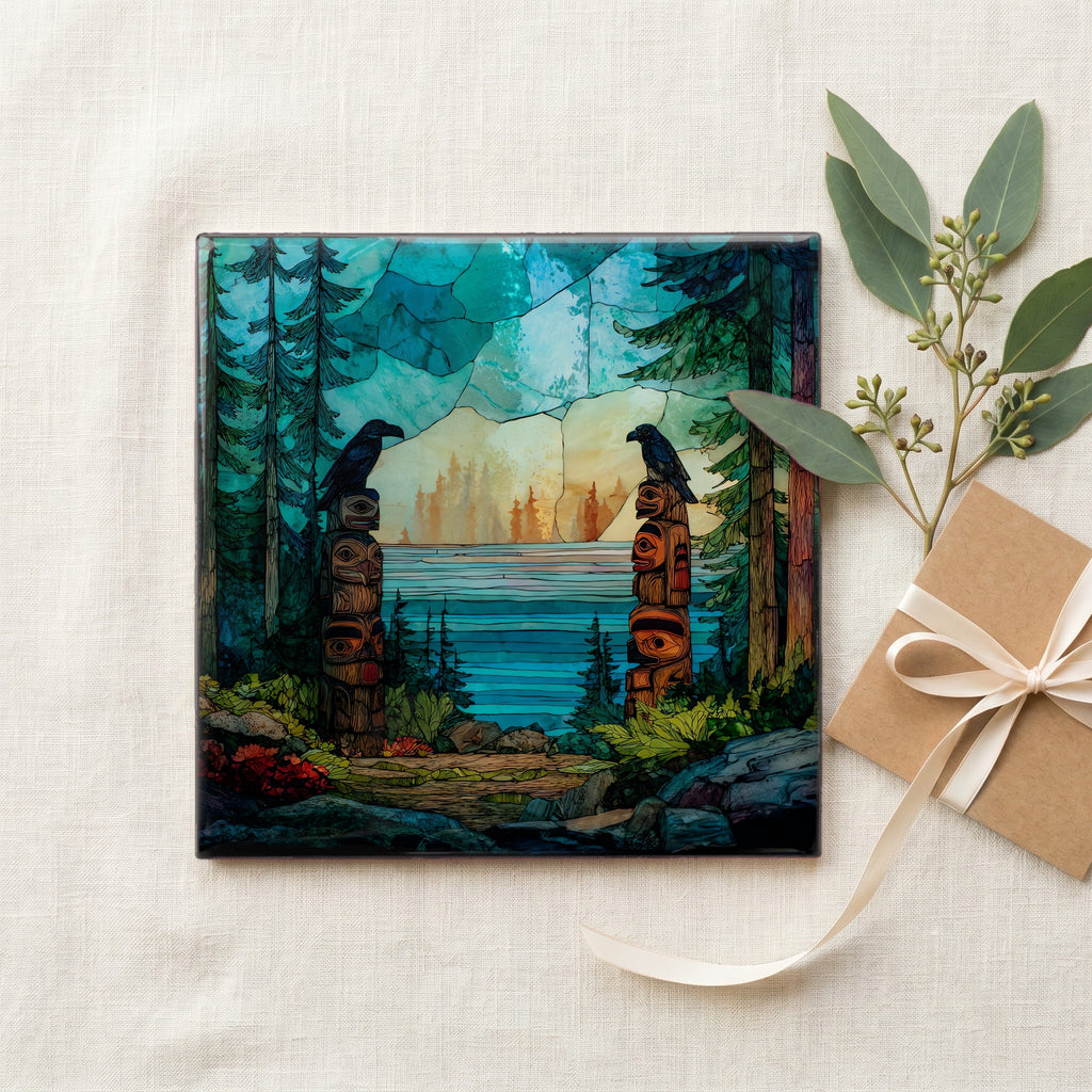 Totem Bight State Park totems in — gifting