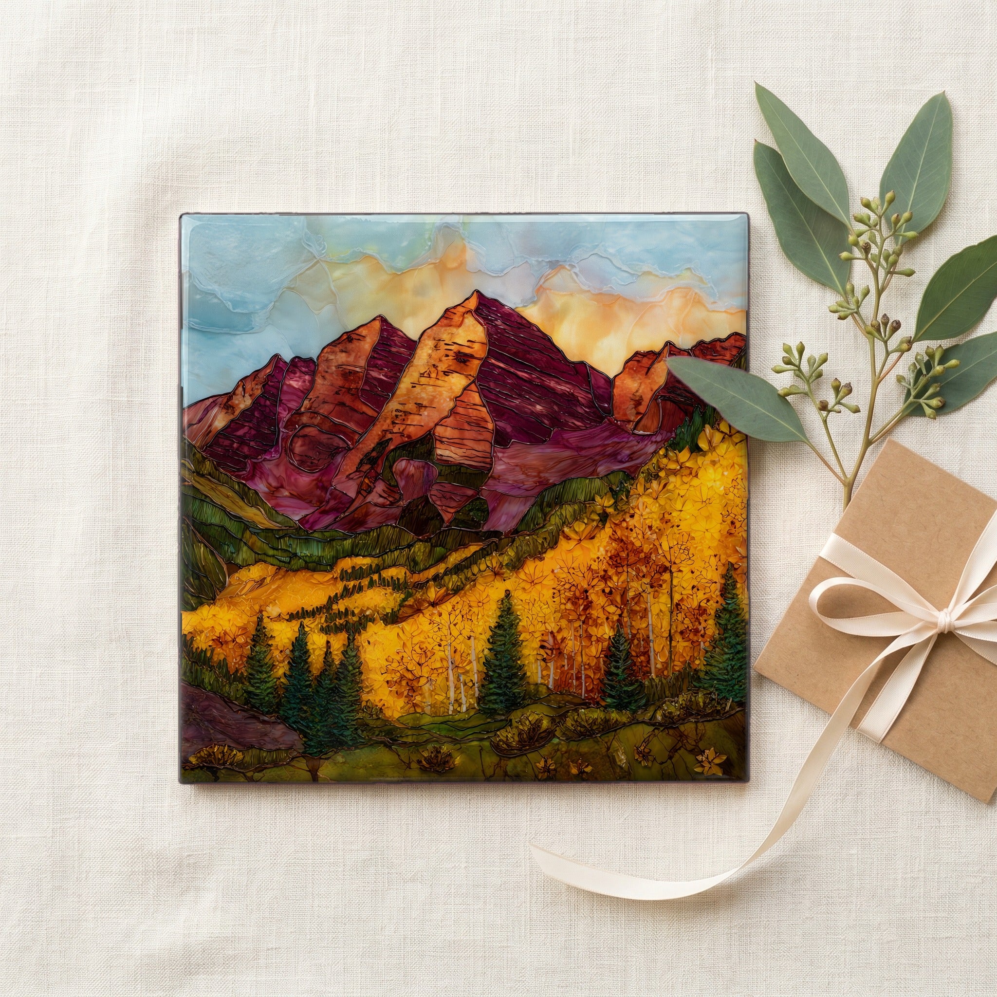 Maroon Bells autumn aspens Elk Range — gifting