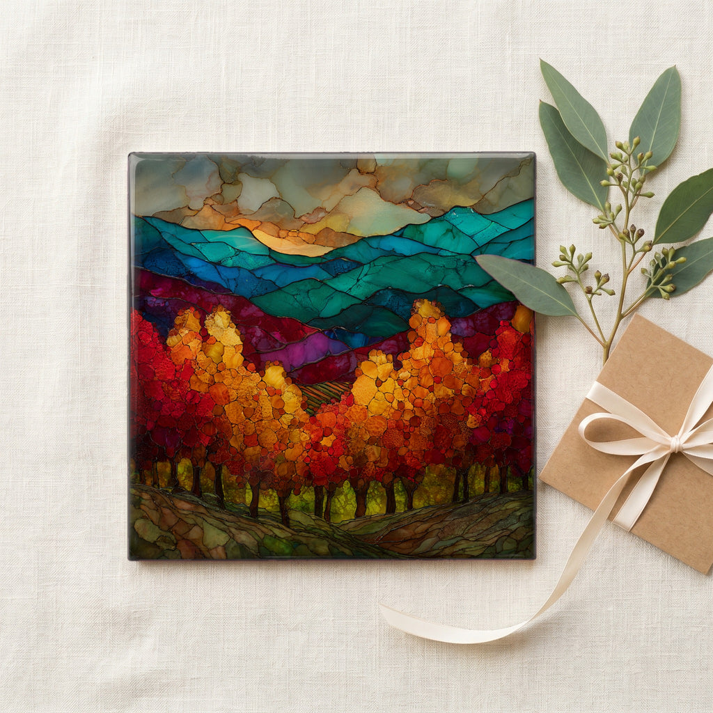 Somontano vineyards autumn — gifting