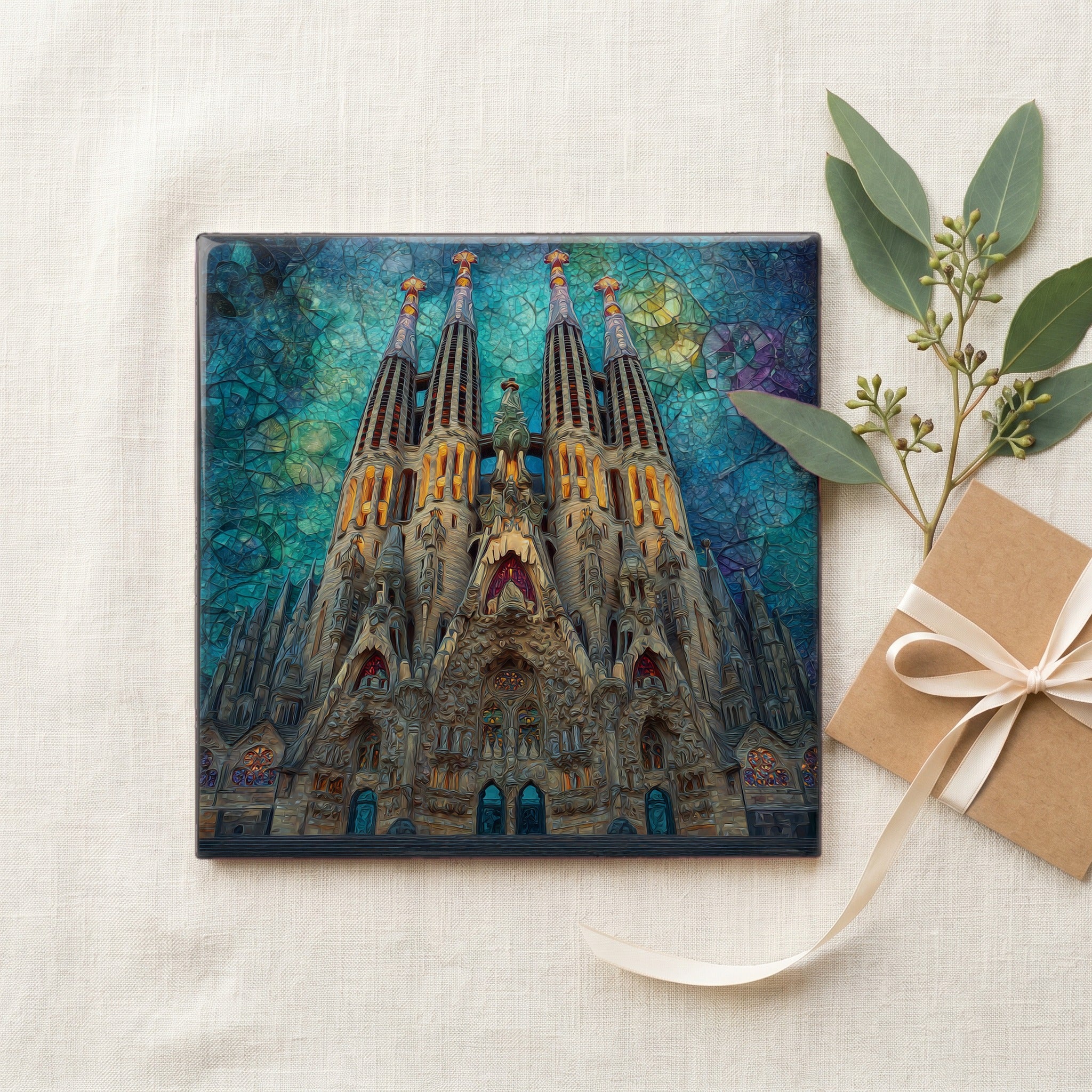 Almudena Cathedral Facade — gifting
