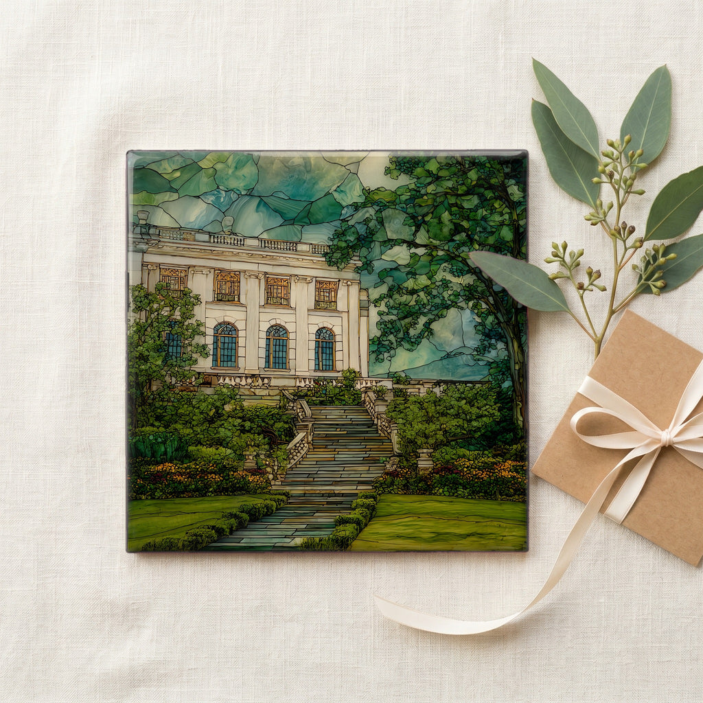 Rosecliff seaside facade — gifting