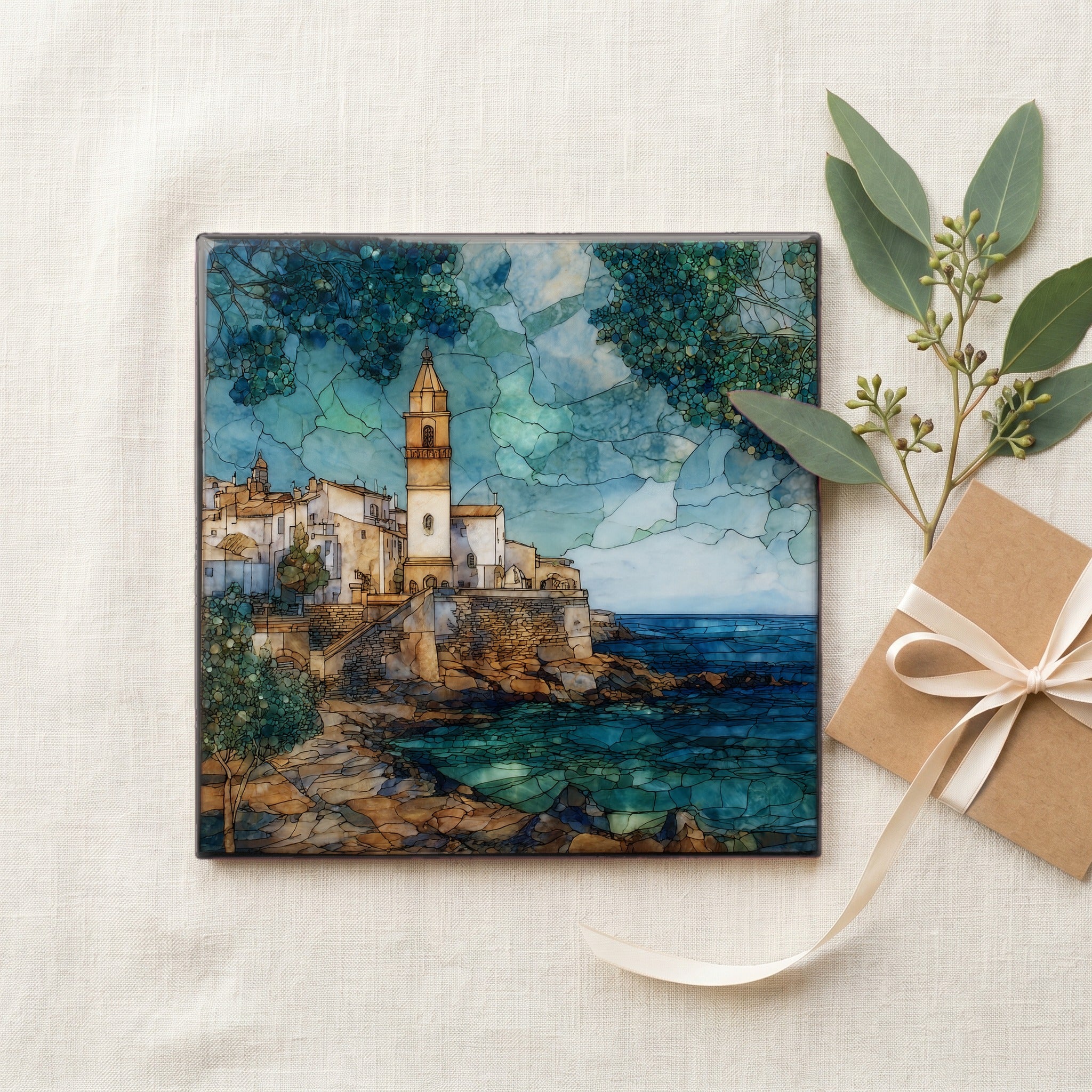 Sitges Baluard Cannon Battery Overlooking the Mediterranean at the Church Headla — gifting