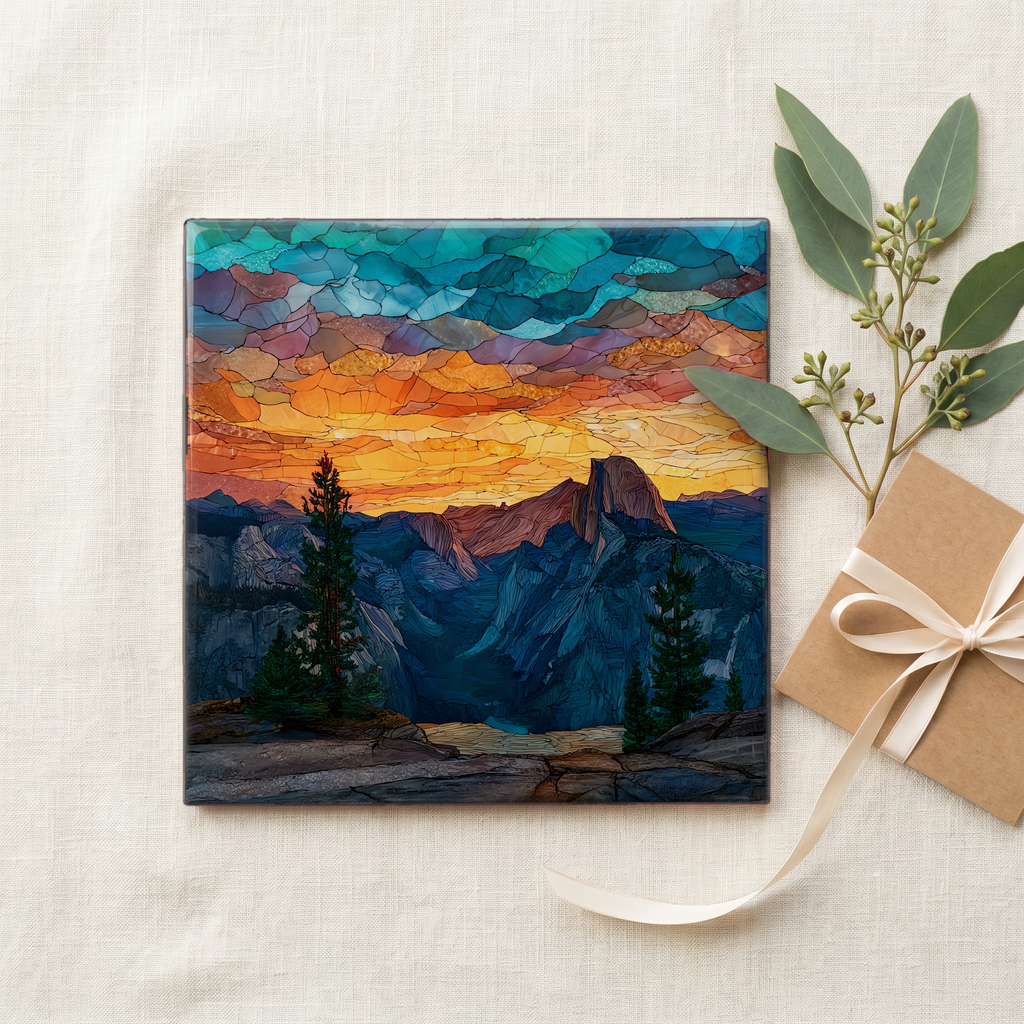 Glacier Point Panorama Sunset — gifting