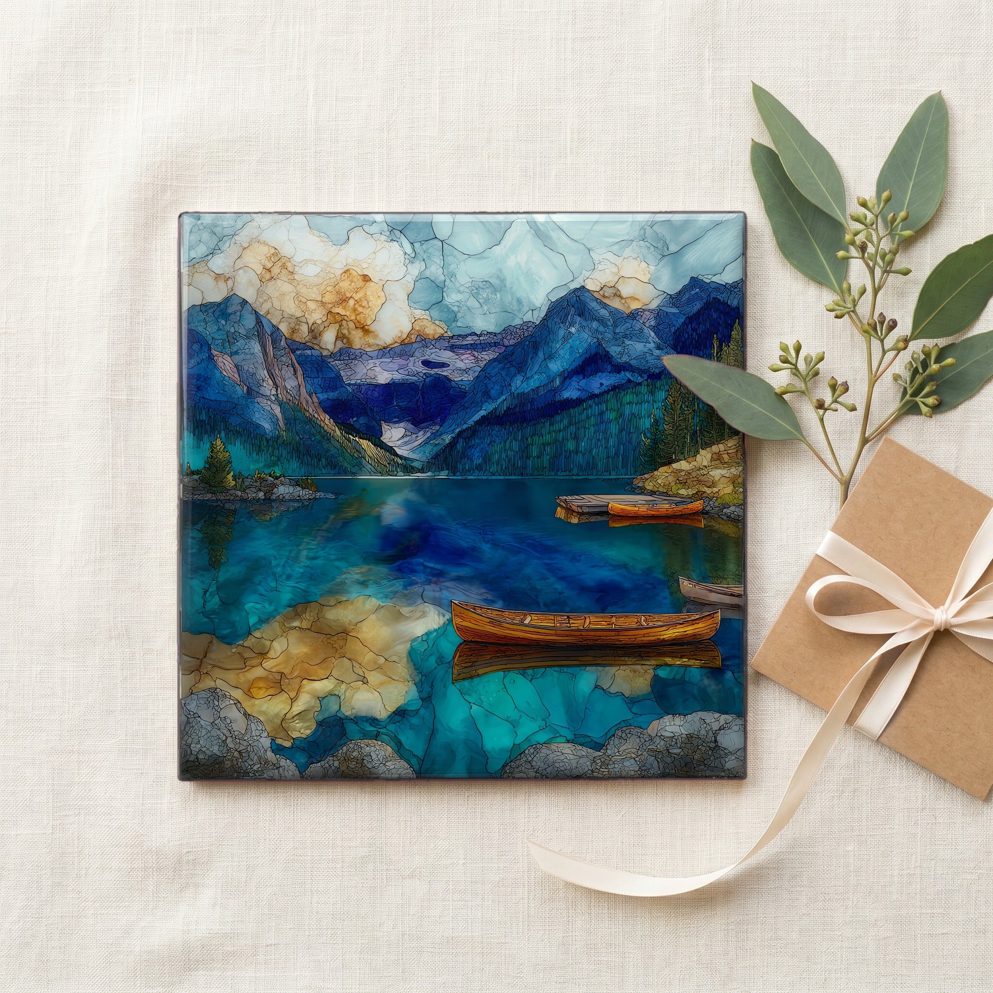 Holland Lake below the Swan Range — gifting