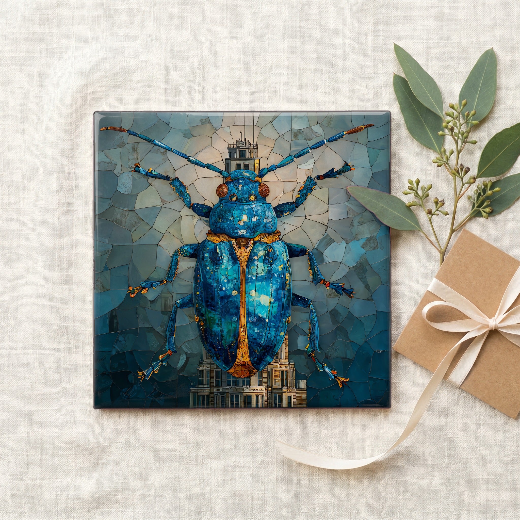 the Big Blue Bug — gifting