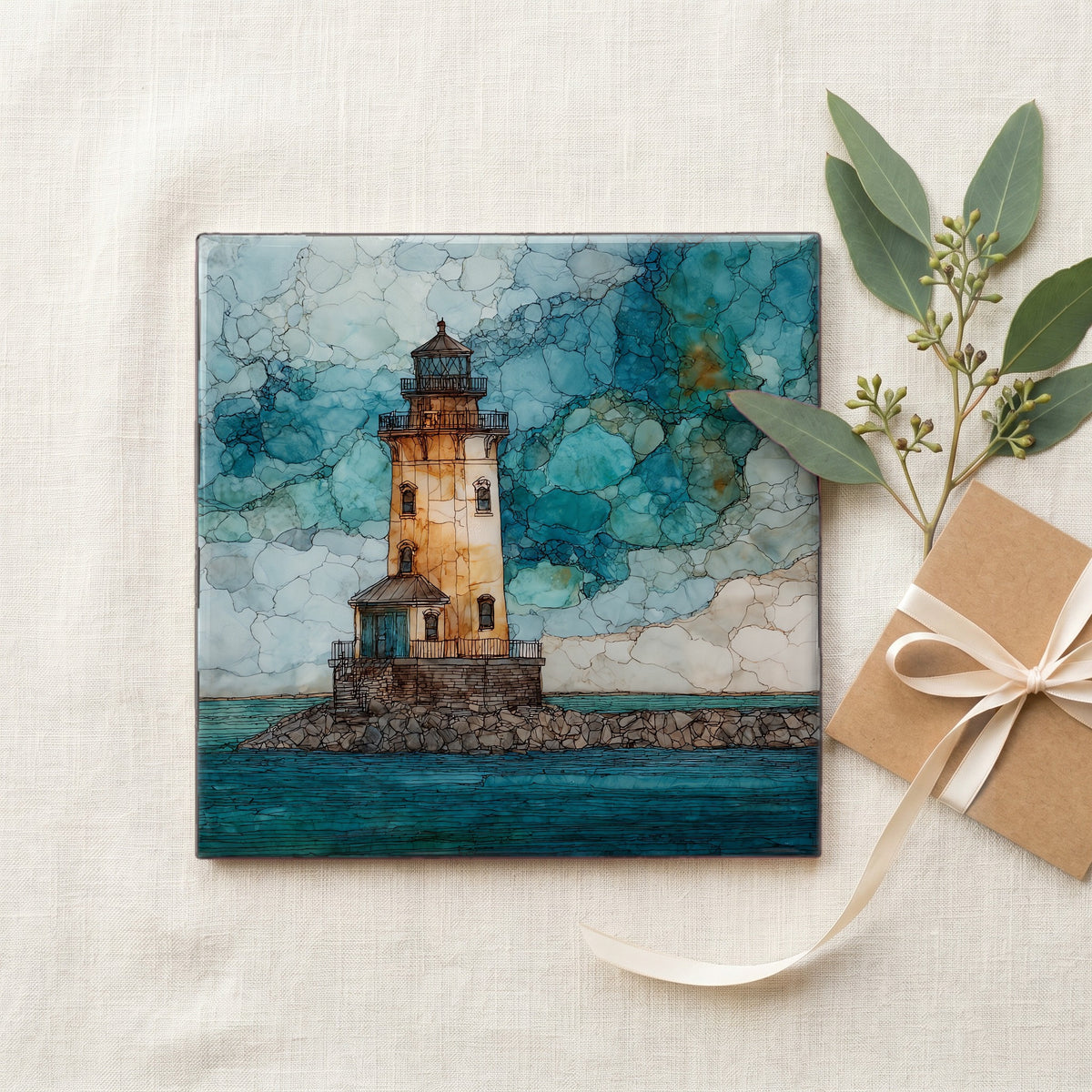 the Sheffield Island Light — gifting